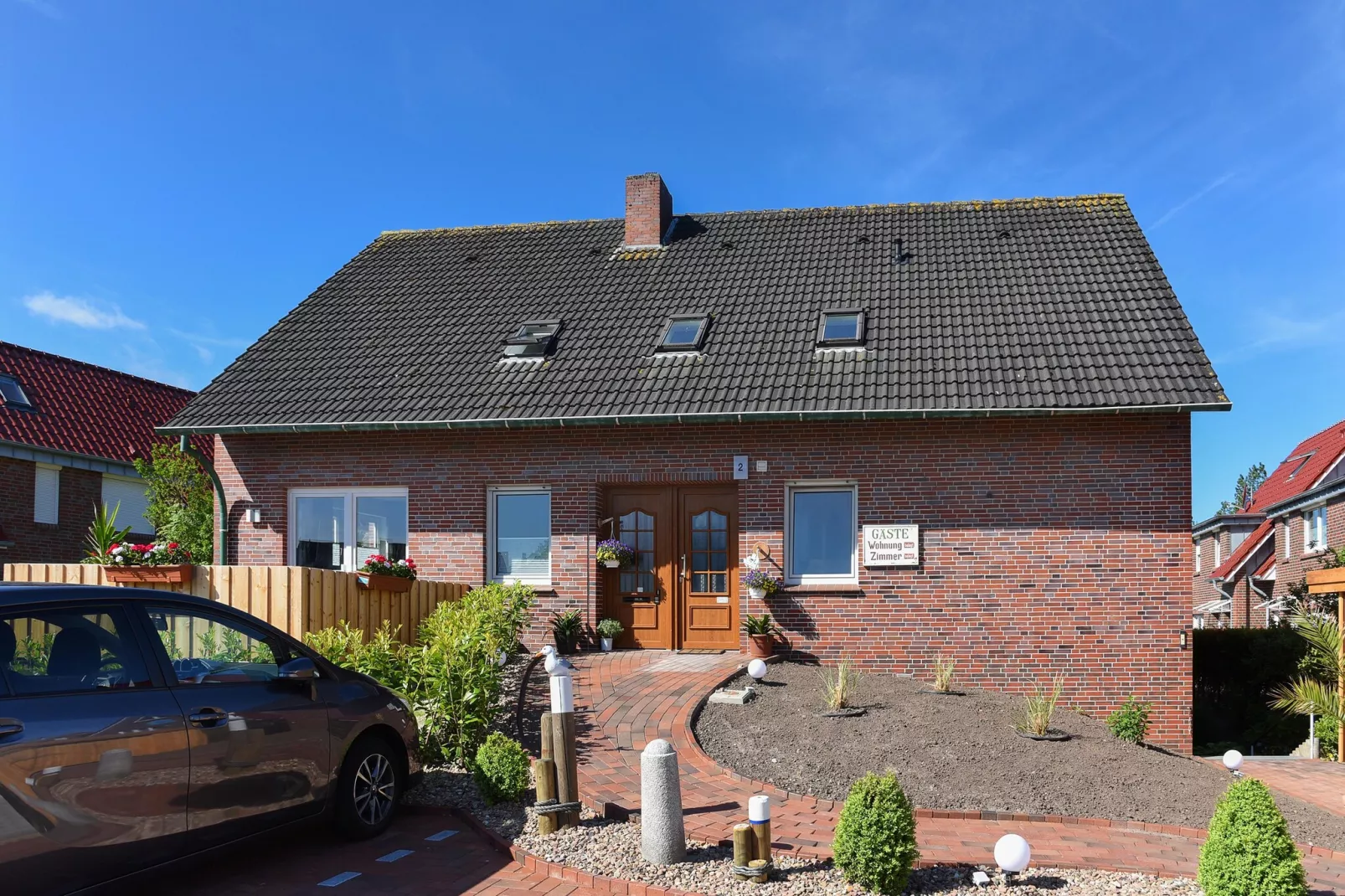 Haus zur Möwe 3 - Außenbereich Sommer