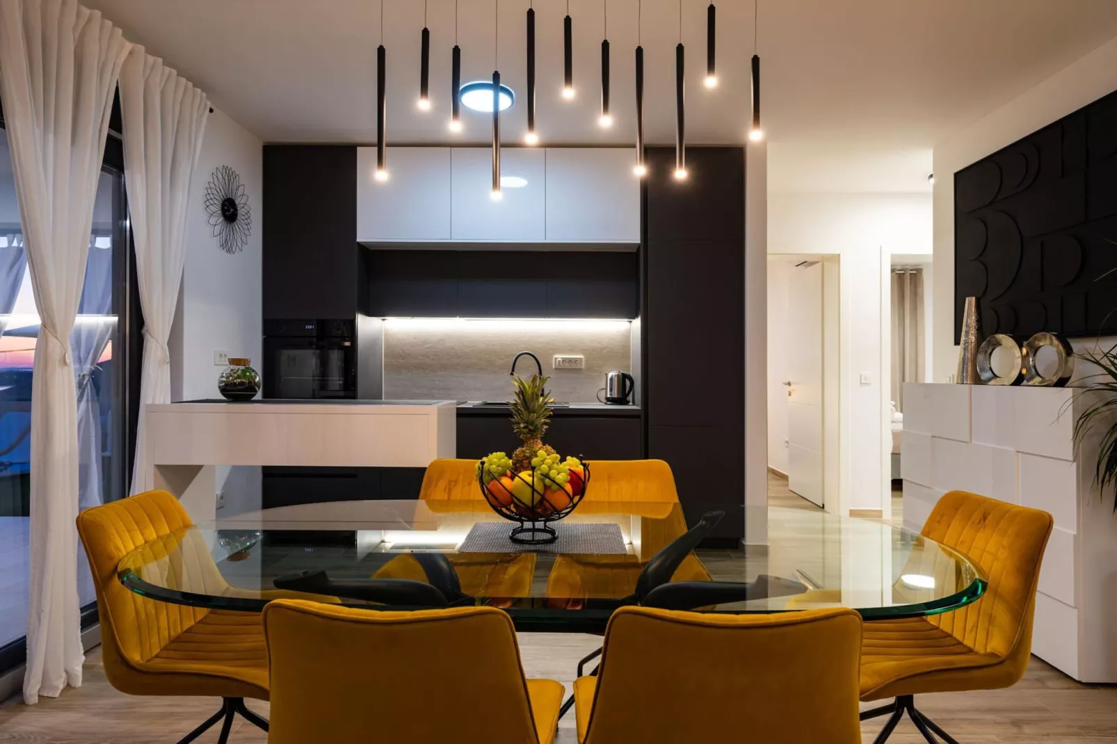 Sea view Villa Rica-Salle à manger