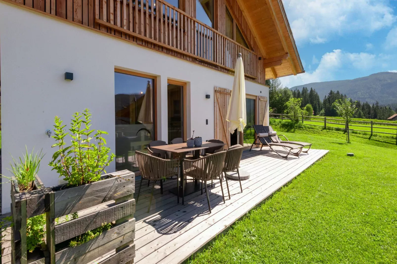 Wellness "Hansei im Tal" - Terrasse/Balkon