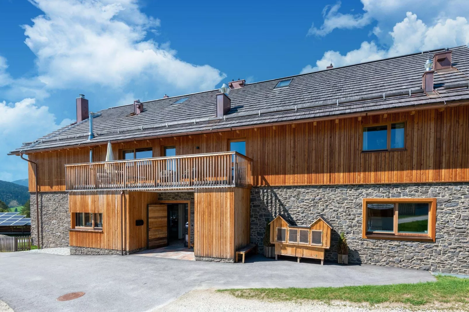 Wellness "Voitl im Dorf" - Außenbereich Sommer