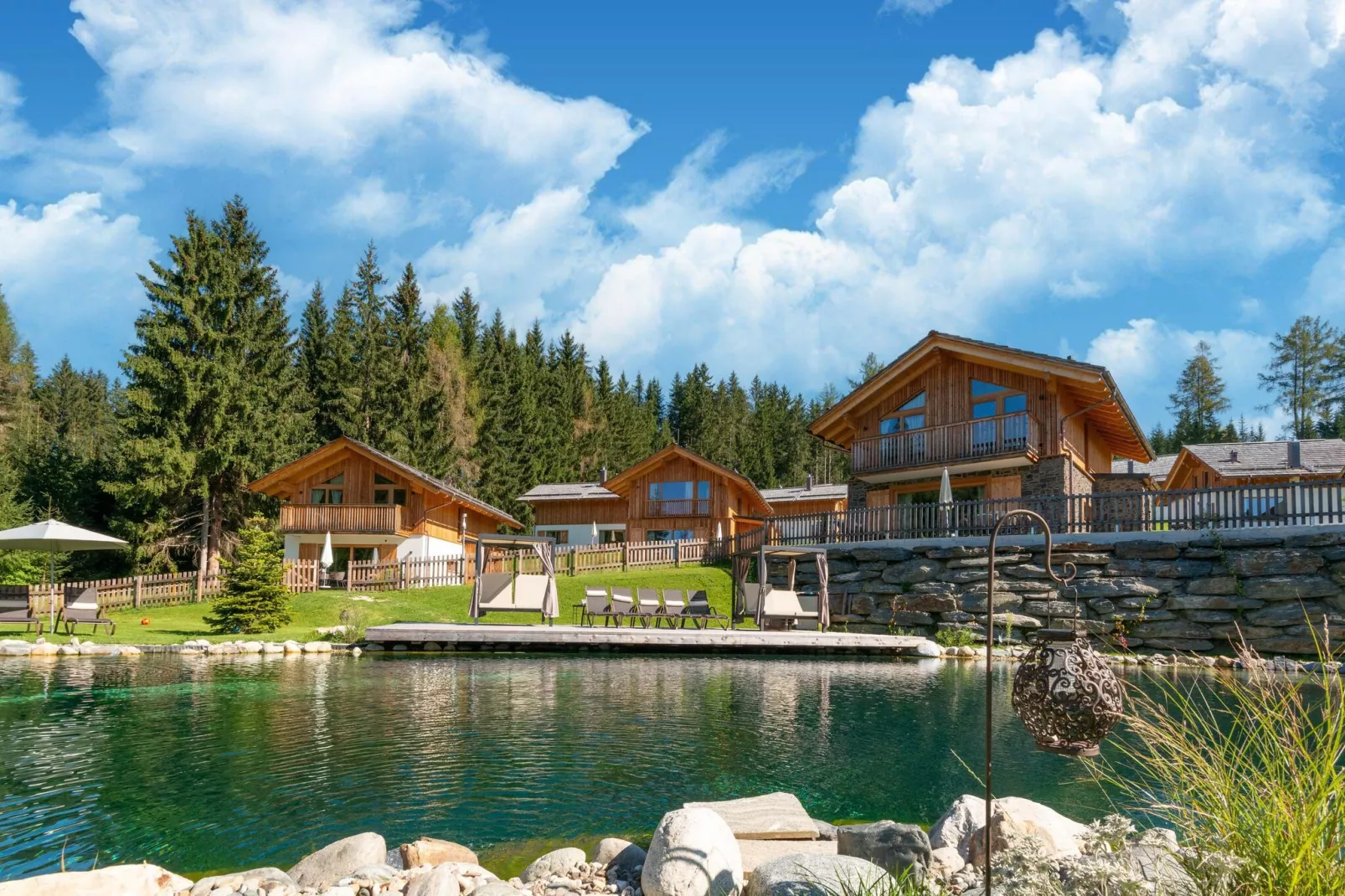 Wellness "Voitl im Dorf" - Außenbereich Sommer
