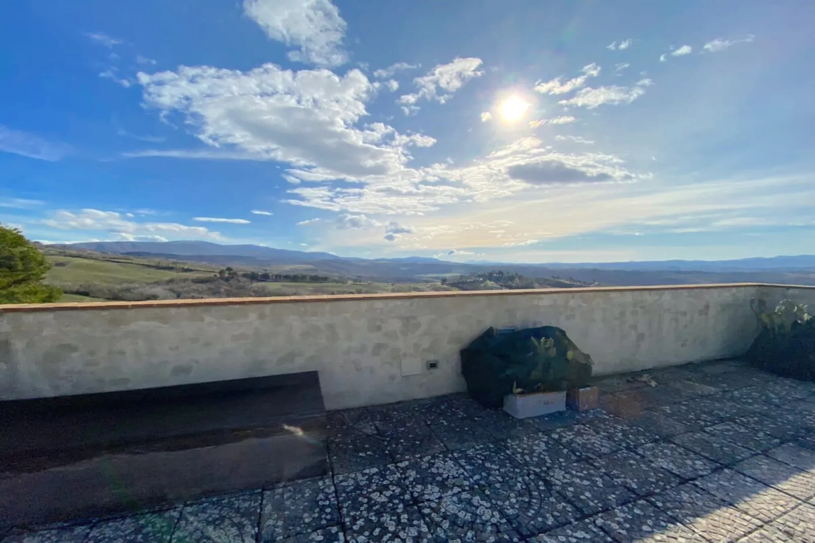 Torre Fortunata-Terrasse / balcon