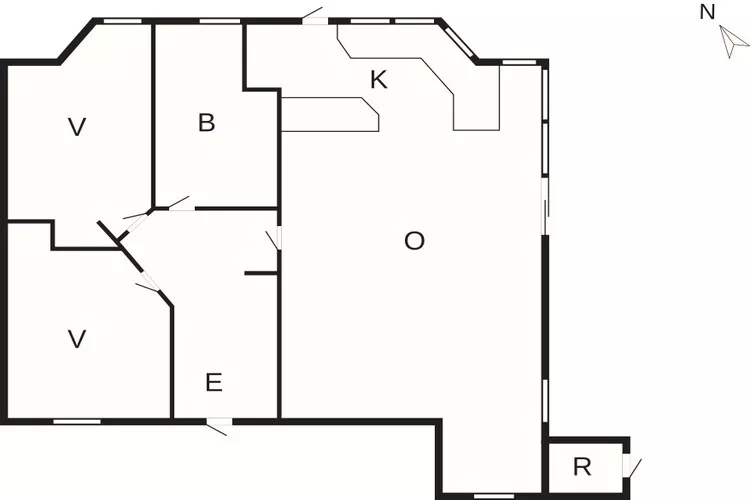 5 etoiles maison de vacances a Juelsminde-Plan