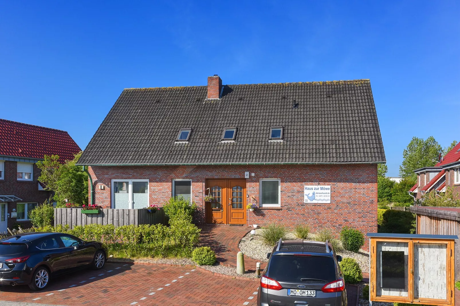 Haus zur Möwe 2 - Außenbereich Sommer
