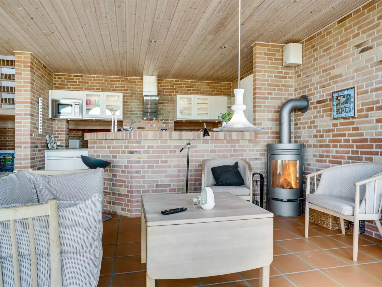 "Solvej" - 120m from the sea-Drinnen