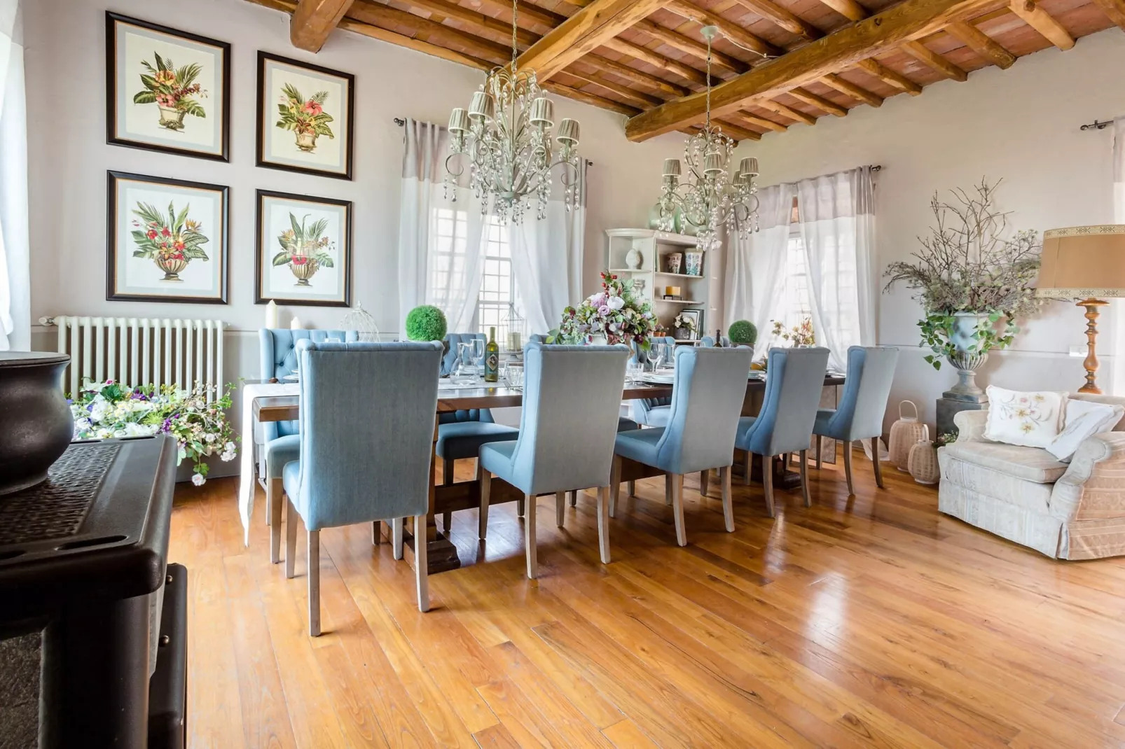 Villa Il Palagio-Dining room