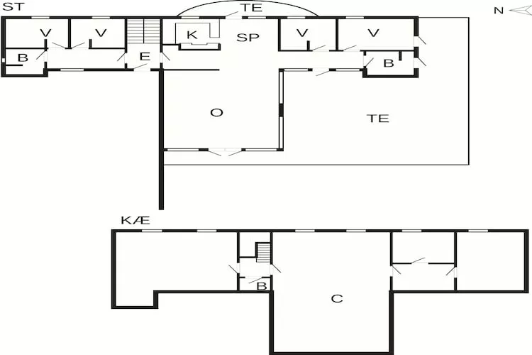 Family-Friendly House with Sauna-Floor plan