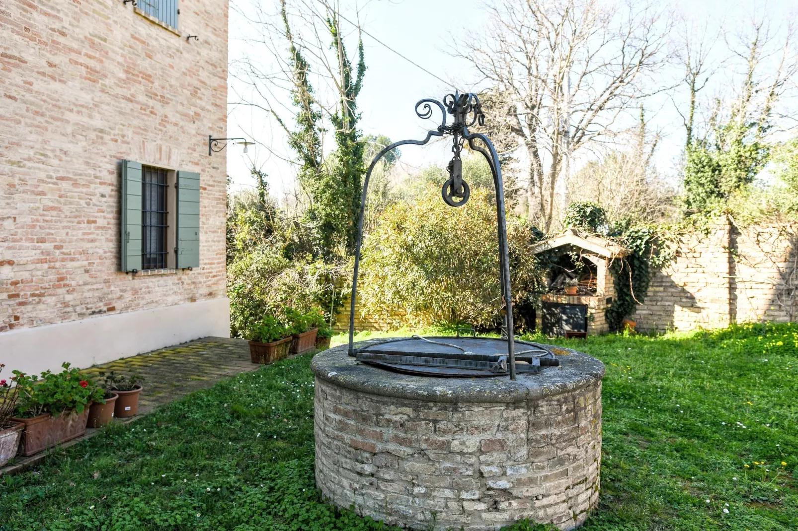 Romantico Tramonto-Garten Winter