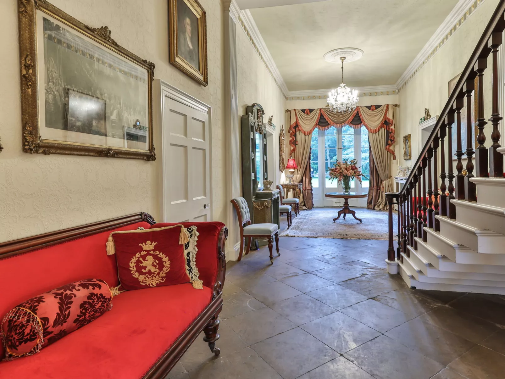 Walcot Hall-Draußen