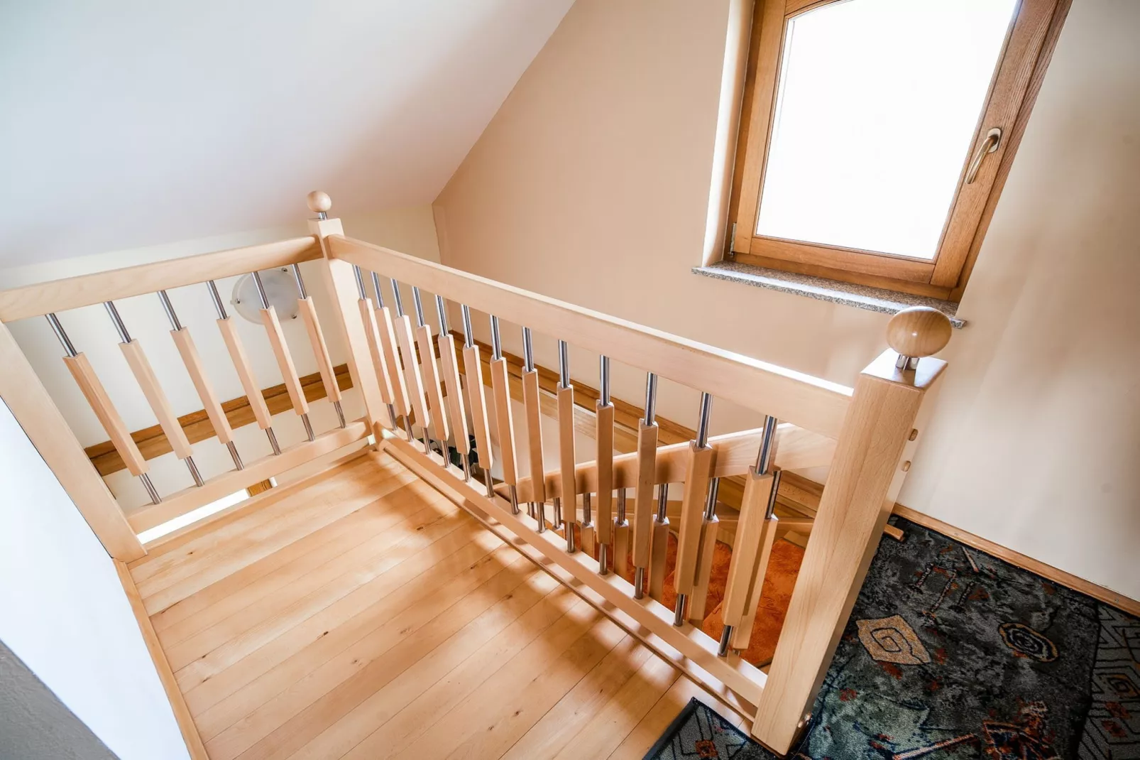 Vivid Hillside Country House with Hot-Tub and Sauna - Two Bedroom Country House-Stairs