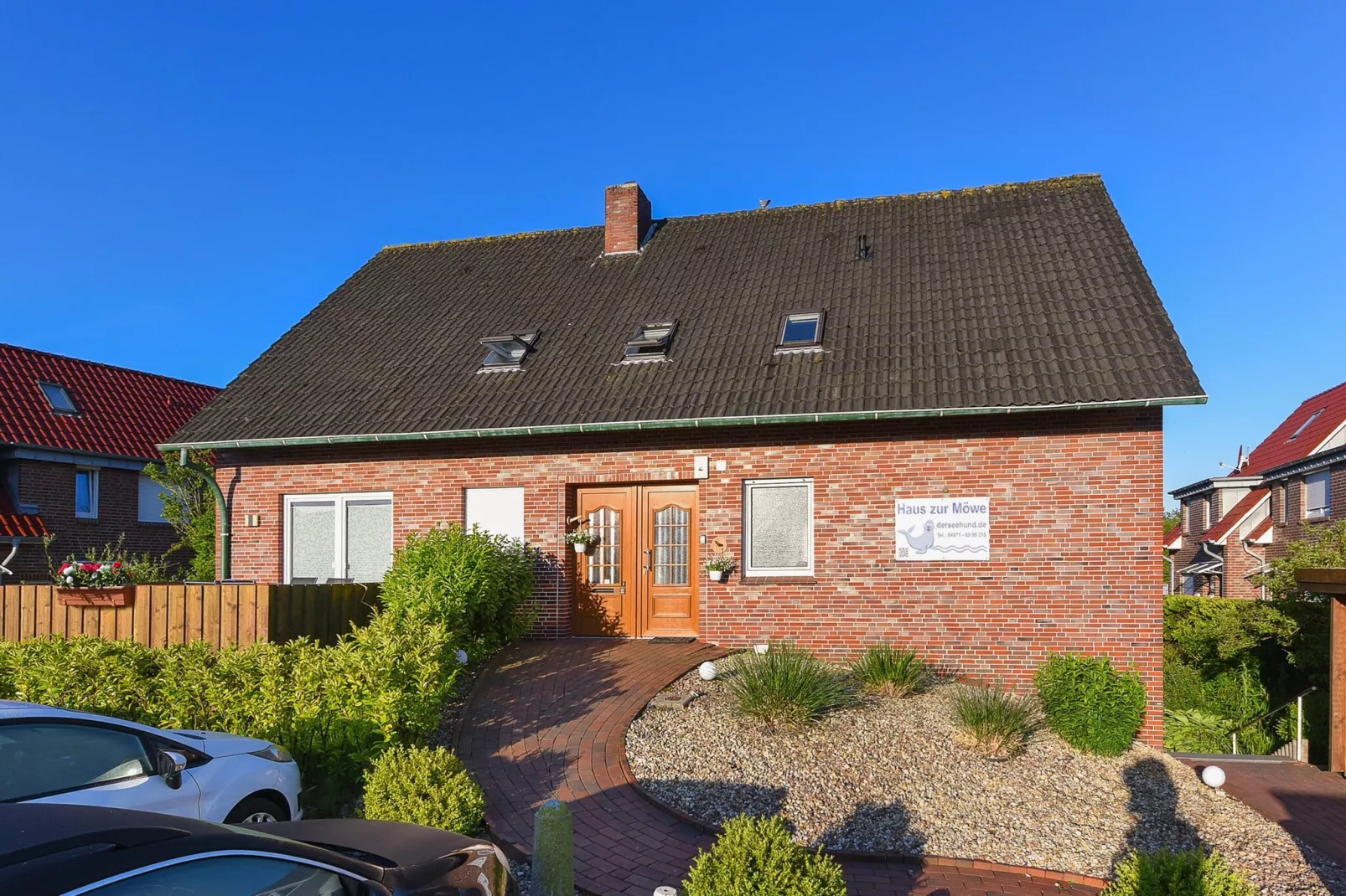Haus zur Möwe 2 - Außenbereich Sommer