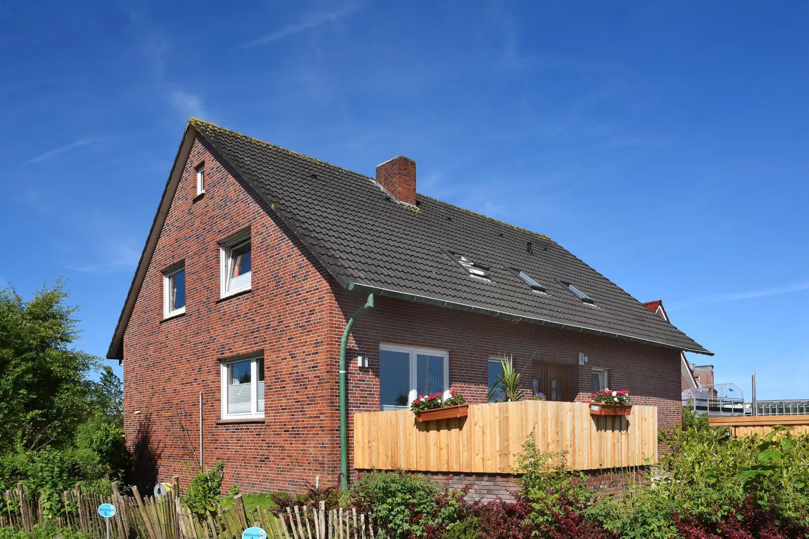 Haus zur Möwe 3 - Außenbereich Sommer