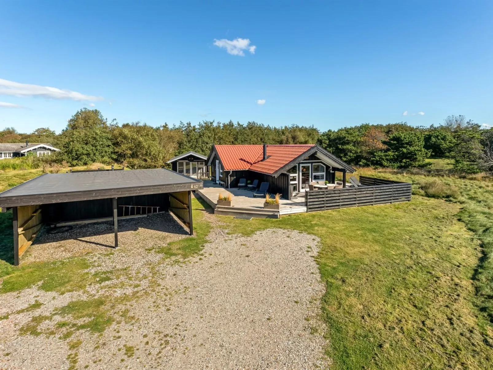 "Skyler" - 1km from the sea-Dehors