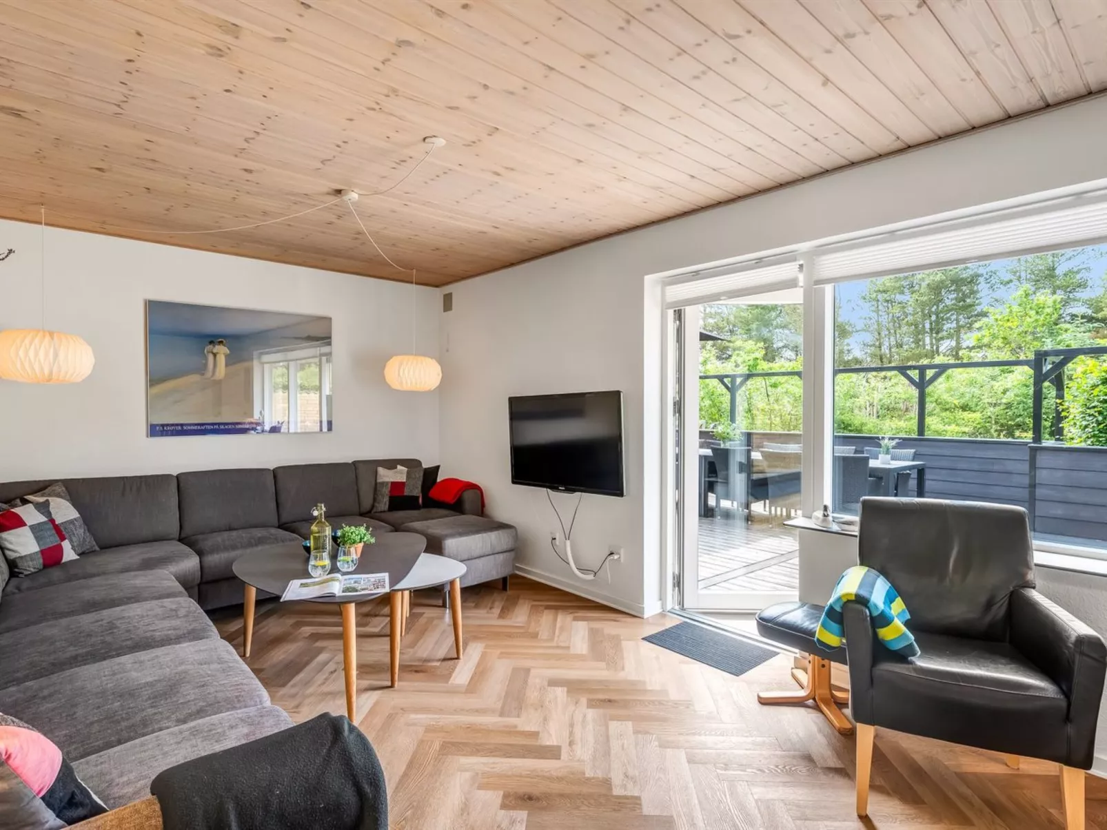 "Lavrans" - 2.5km from the sea-Drinnen