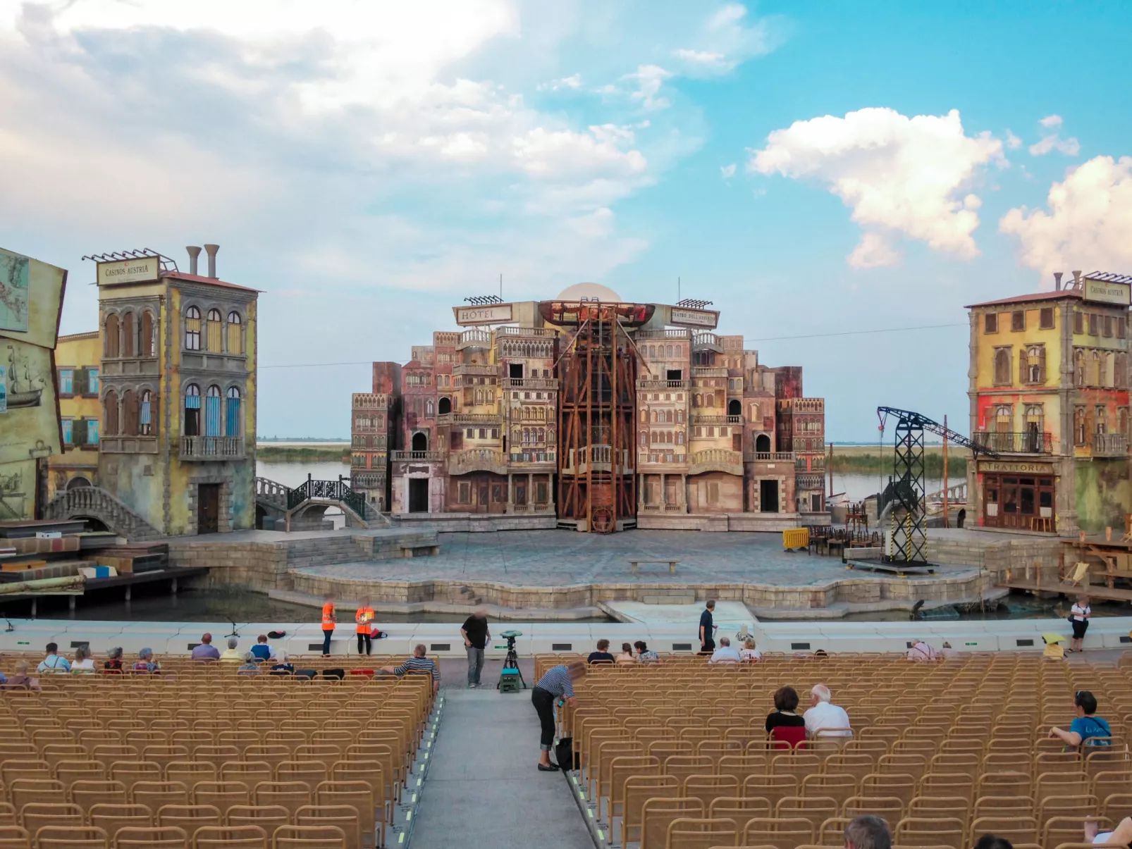 Großmutters Ferienhaus-Umgebung