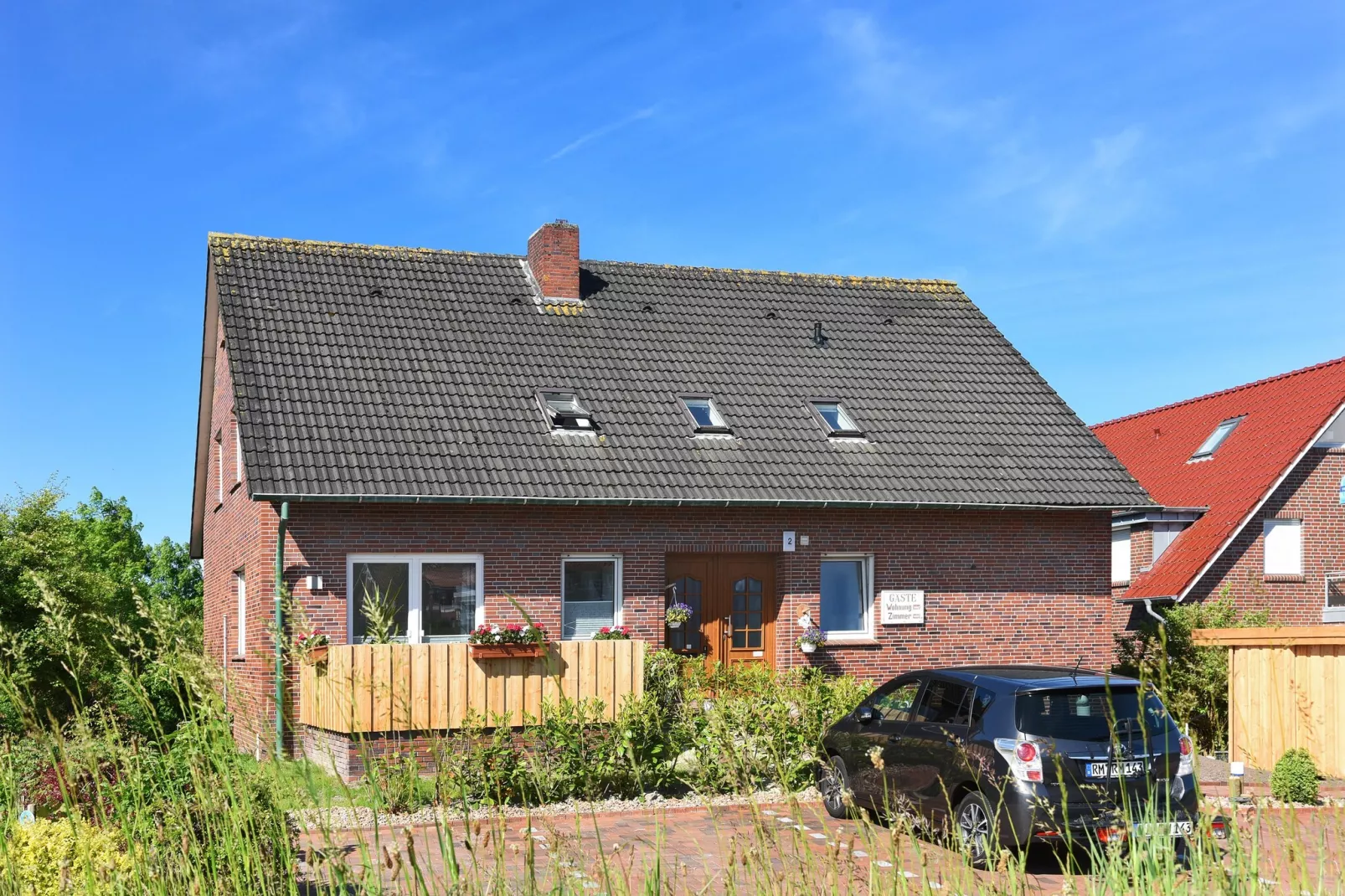 Haus zur Möwe 2 - Außenbereich Sommer