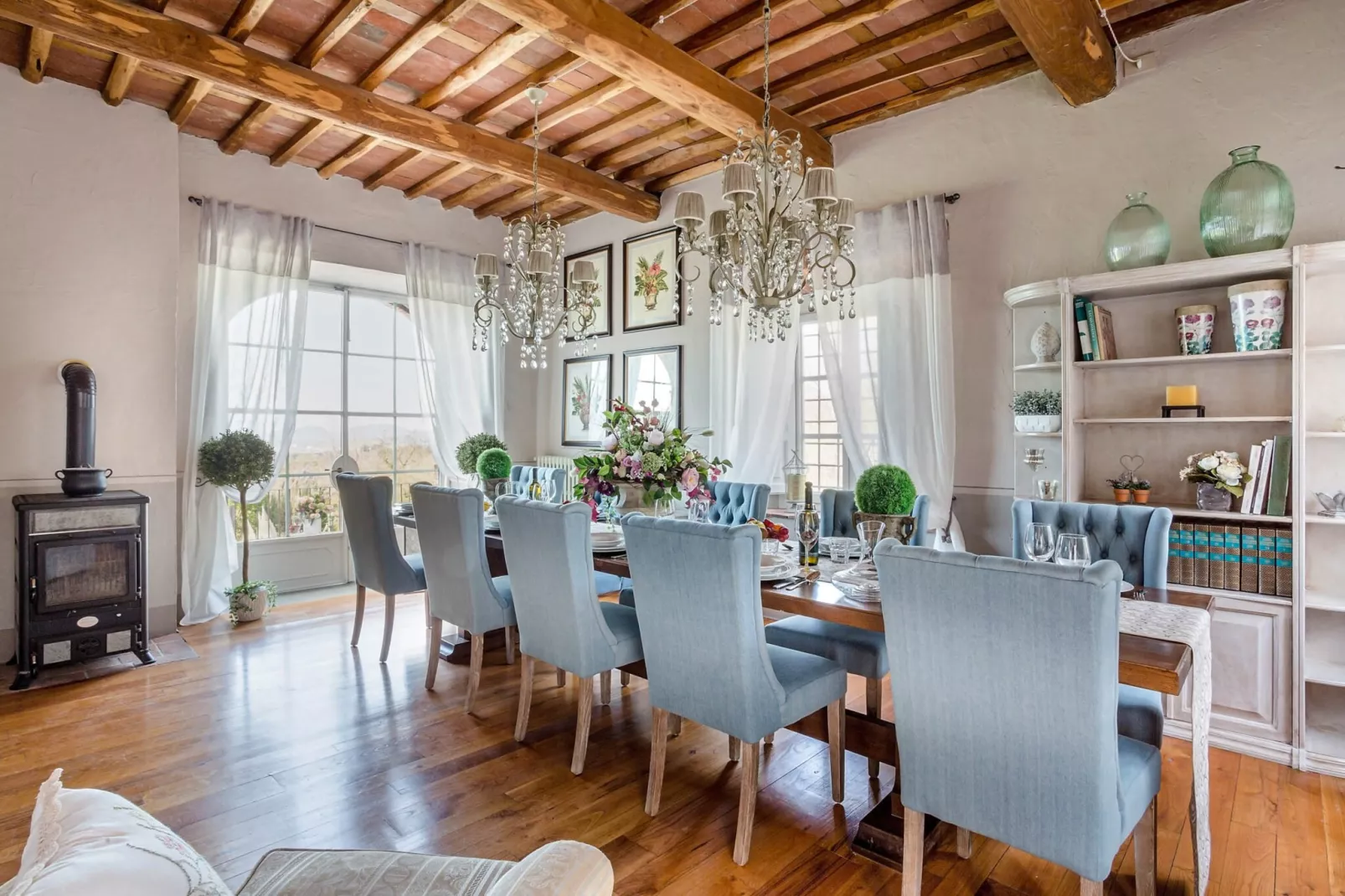 Villa Il Palagio-Dining room