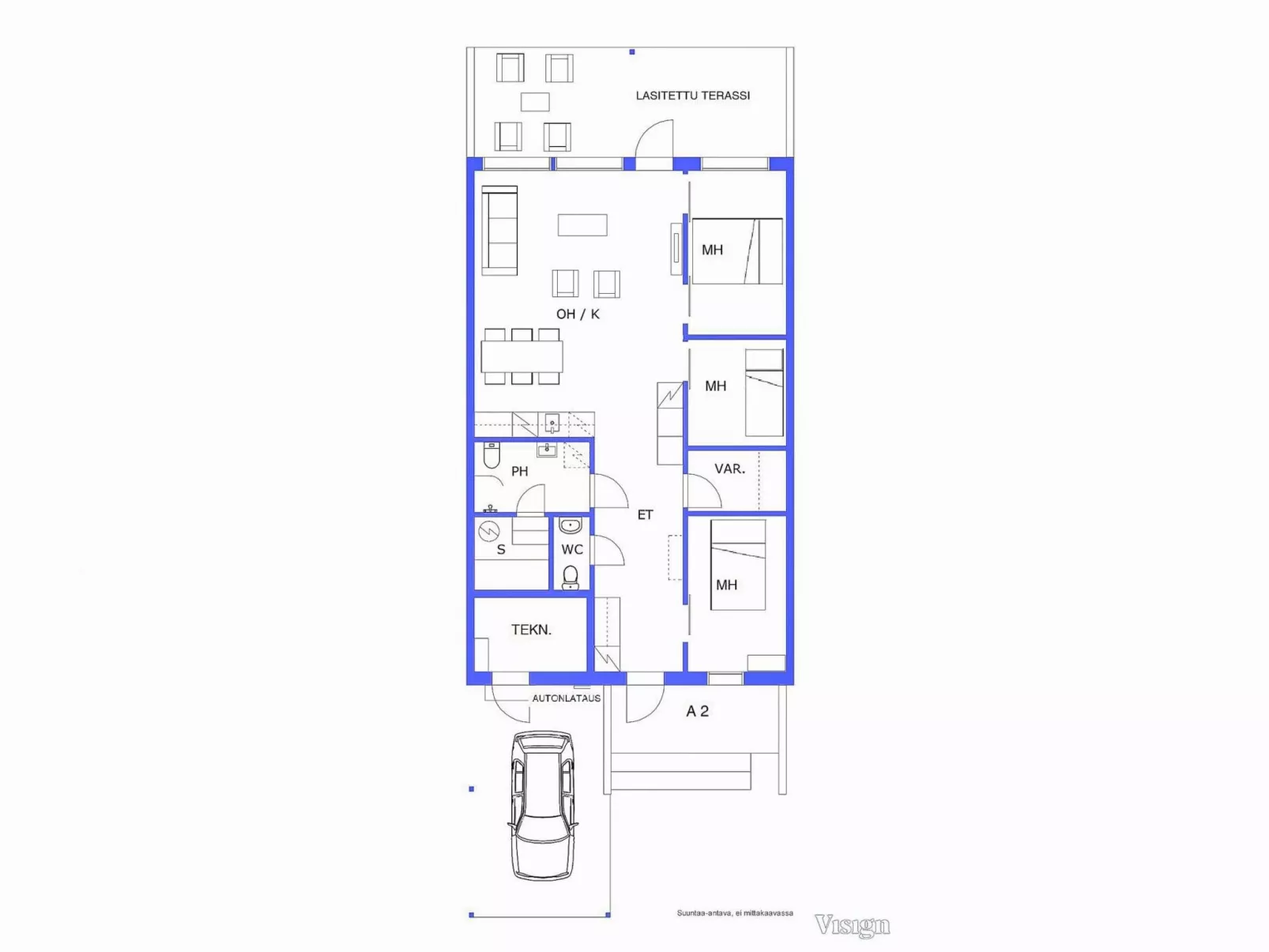 Vuokatin loiste 9 a 2-Drinnen