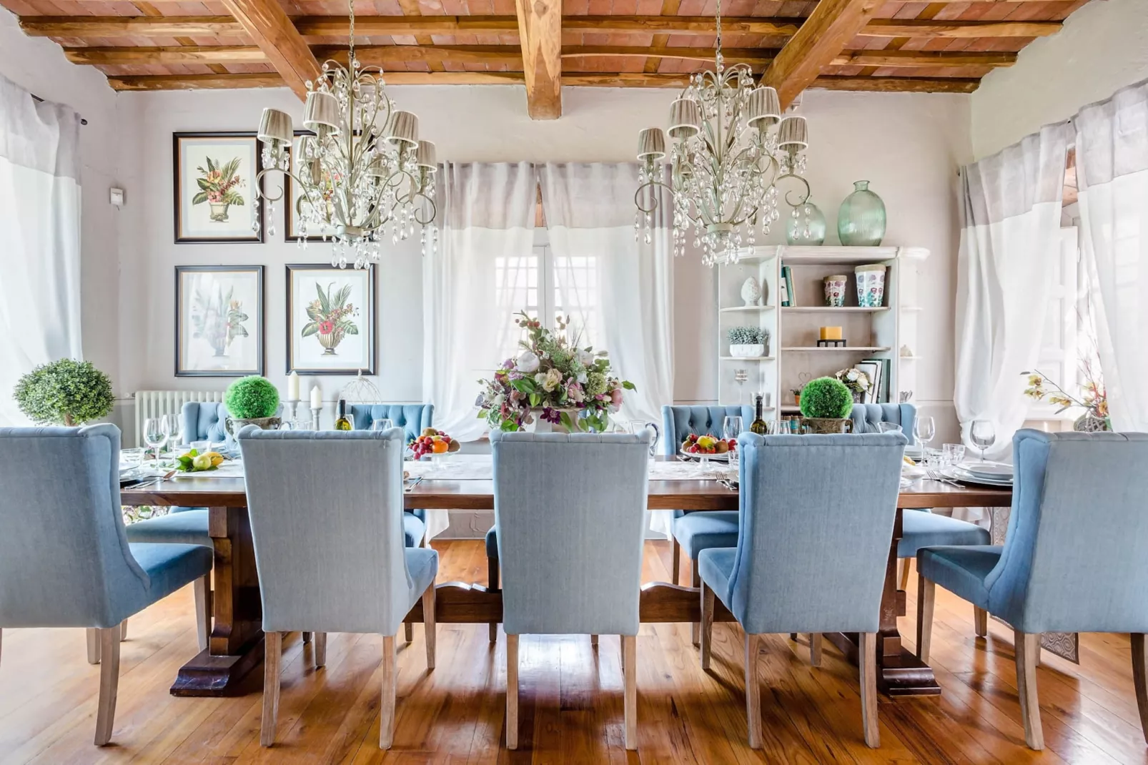 Villa Il Palagio-Dining room