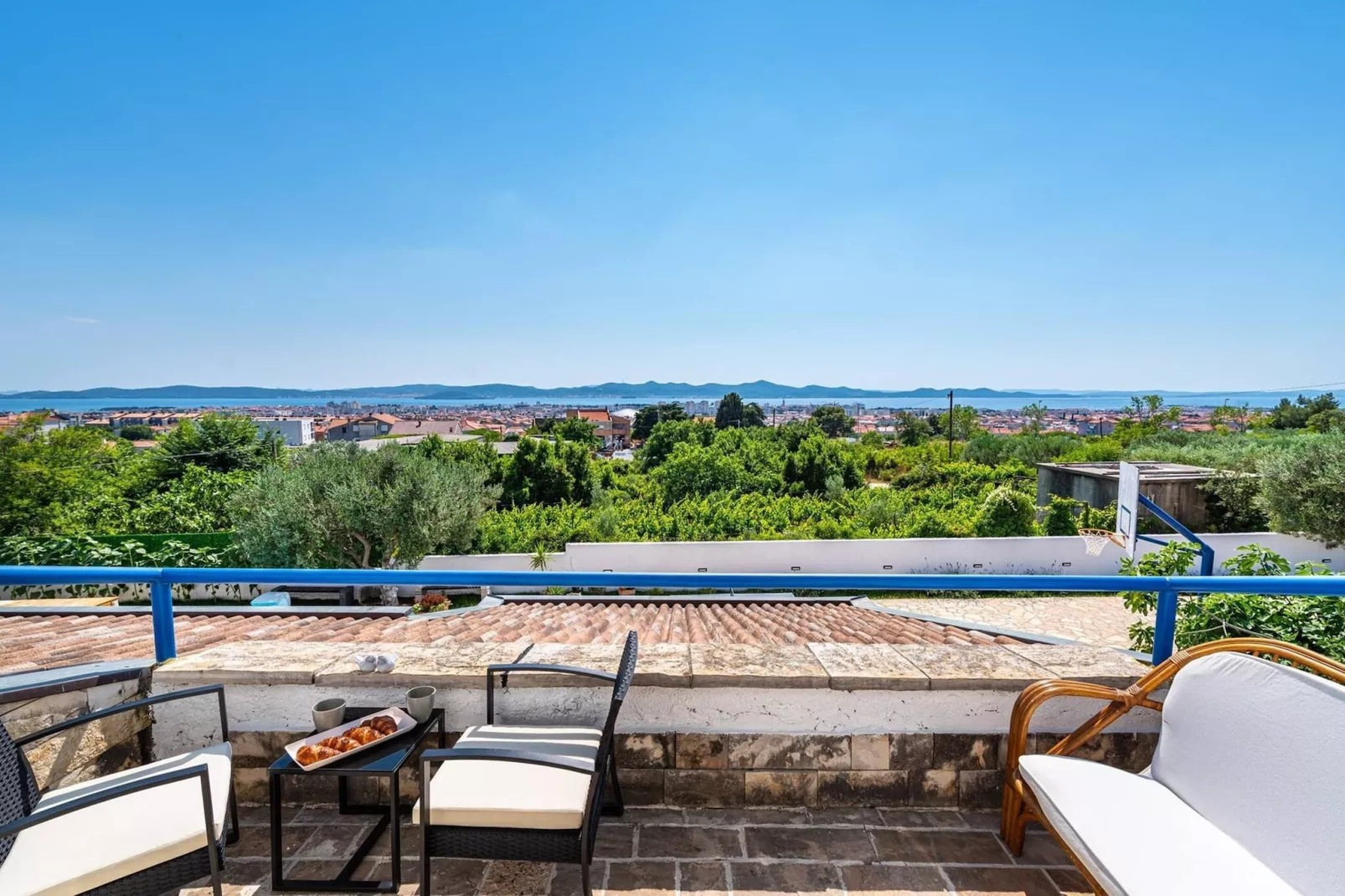 Sea view Villa Elia-Terrasse/Balkon