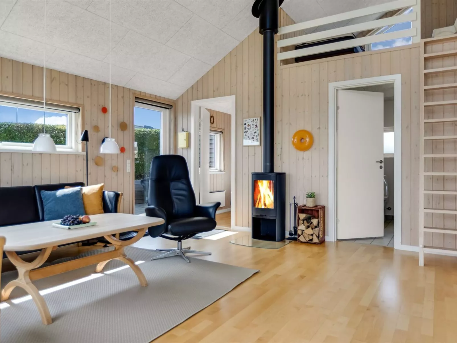 "Majbritt" - 50m from the sea-Drinnen