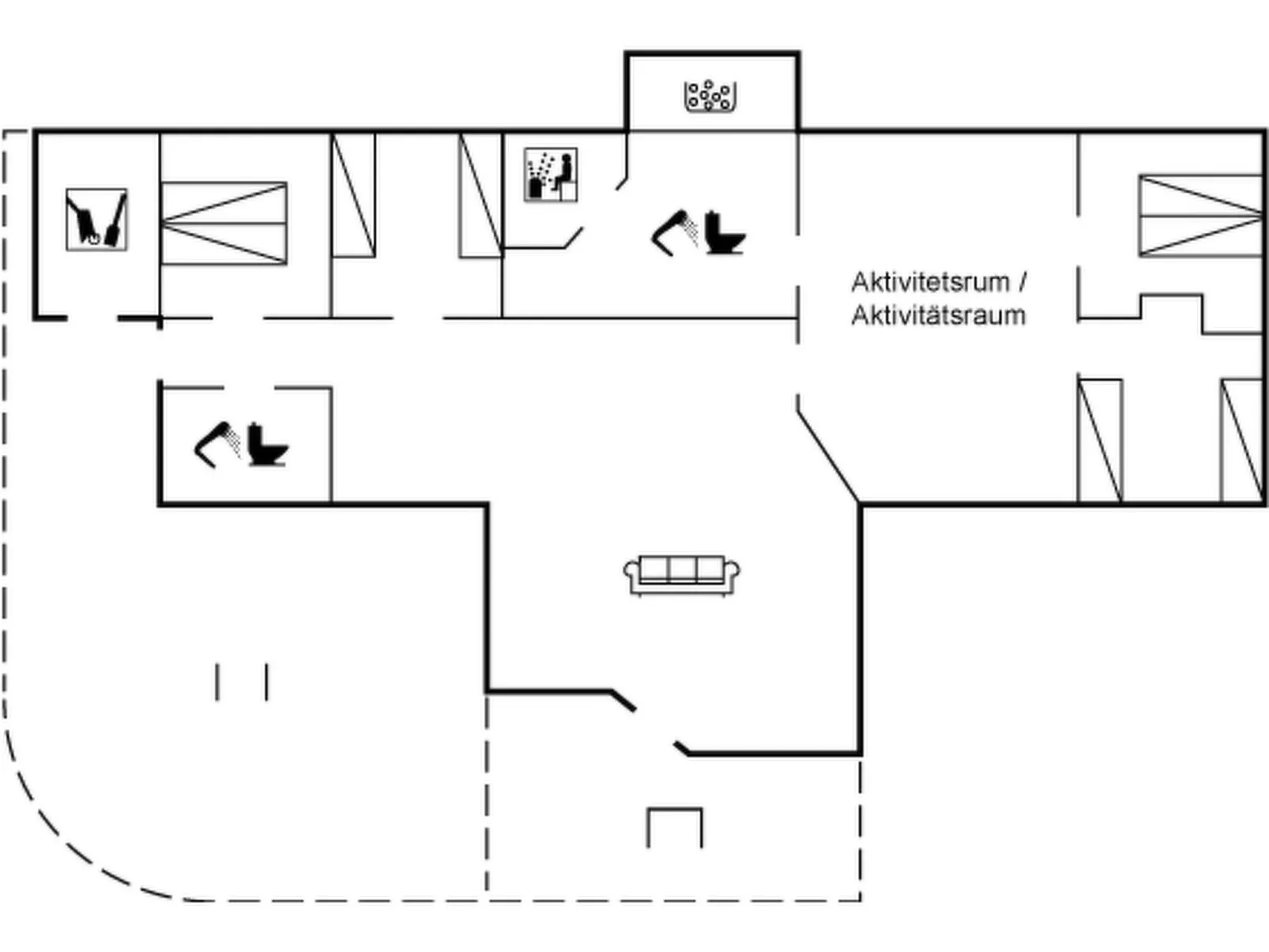 "Dorde" - 600m from the sea-Inside