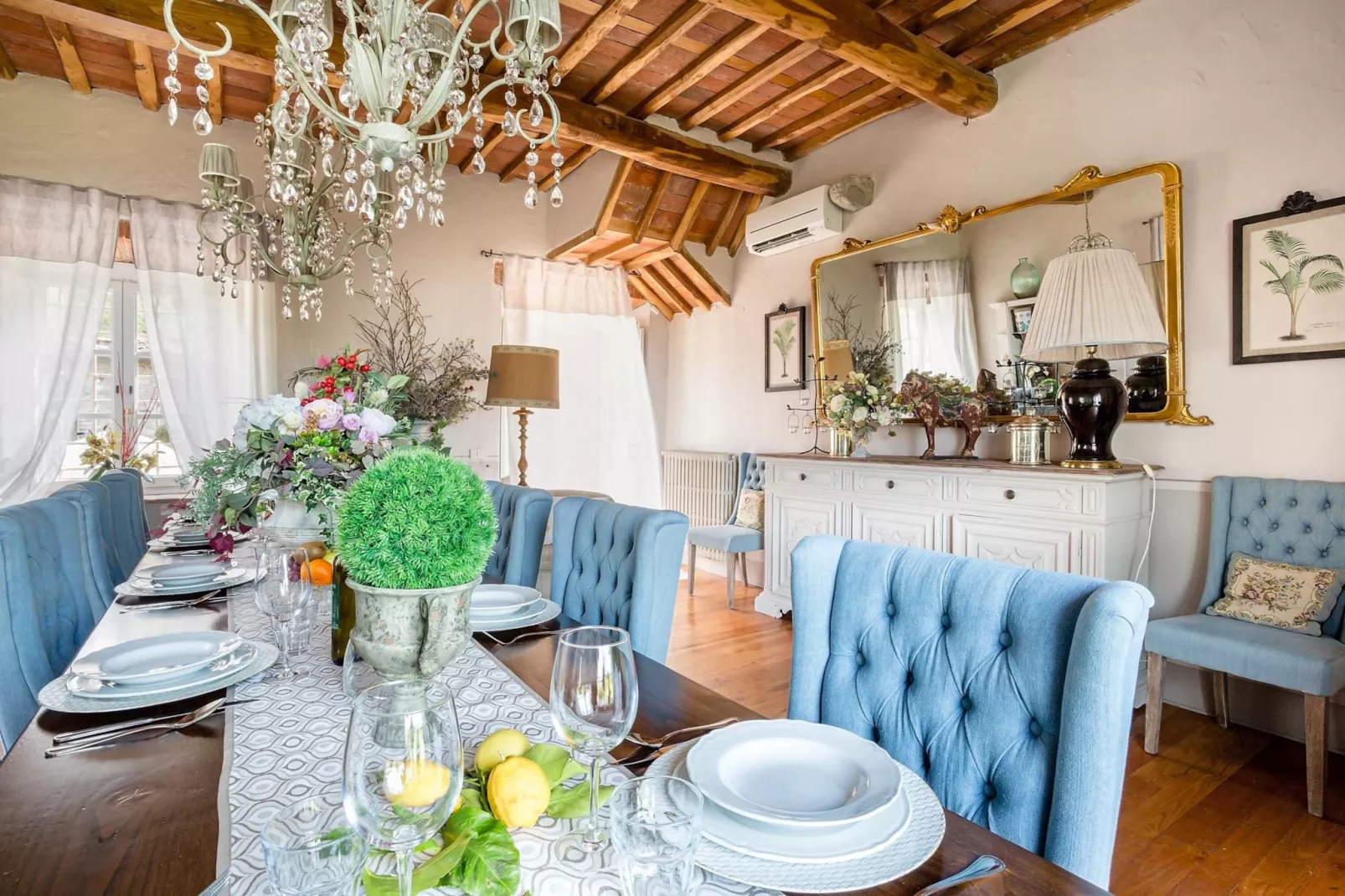 Villa Il Palagio-Dining room