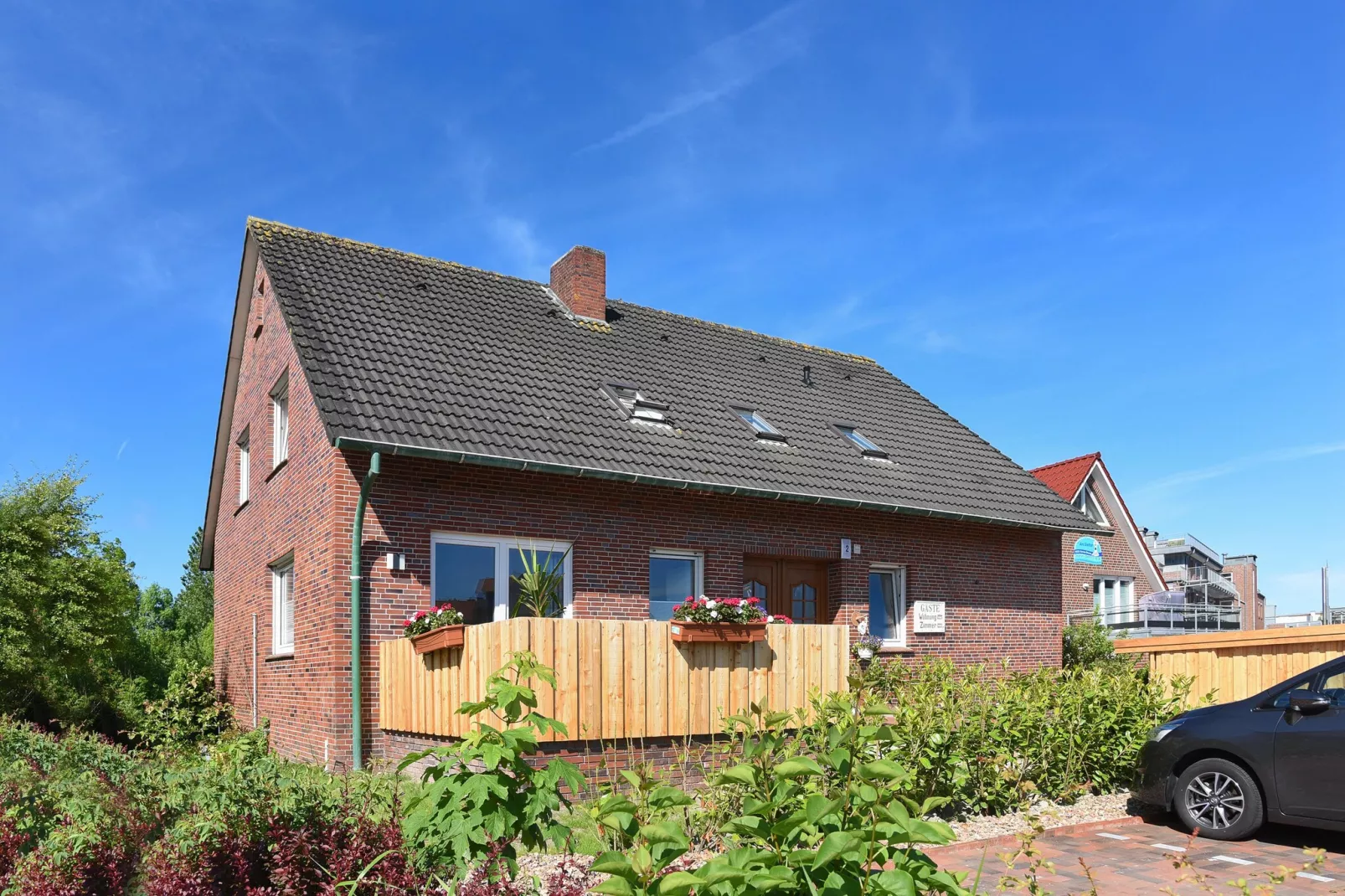 Haus zur Möwe 2 - Außenbereich Sommer