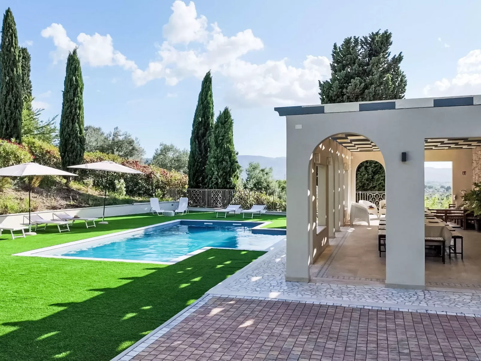 Umbriancevilla-Draußen