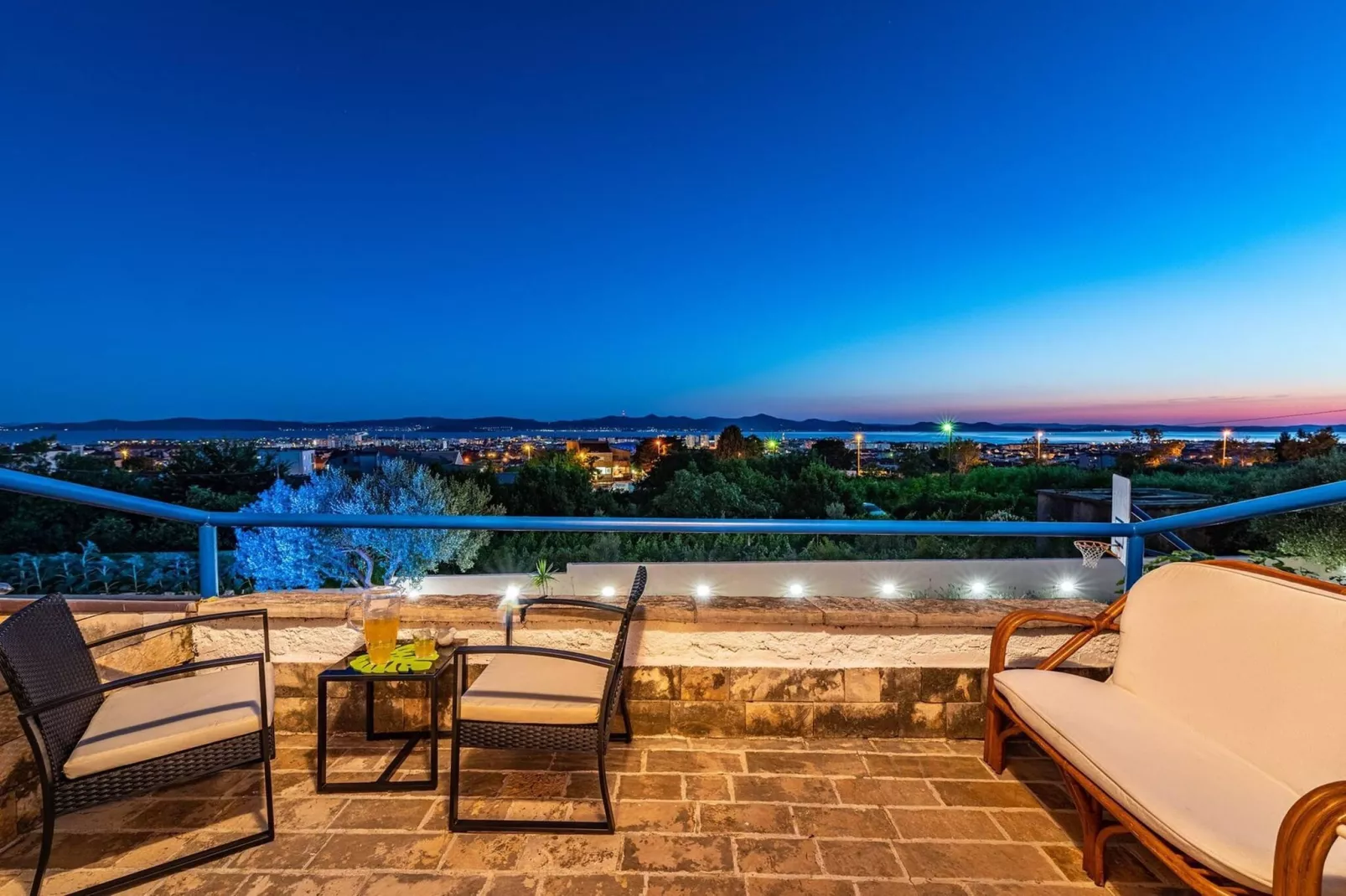 Sea view Villa Elia-Terrasse/Balkon