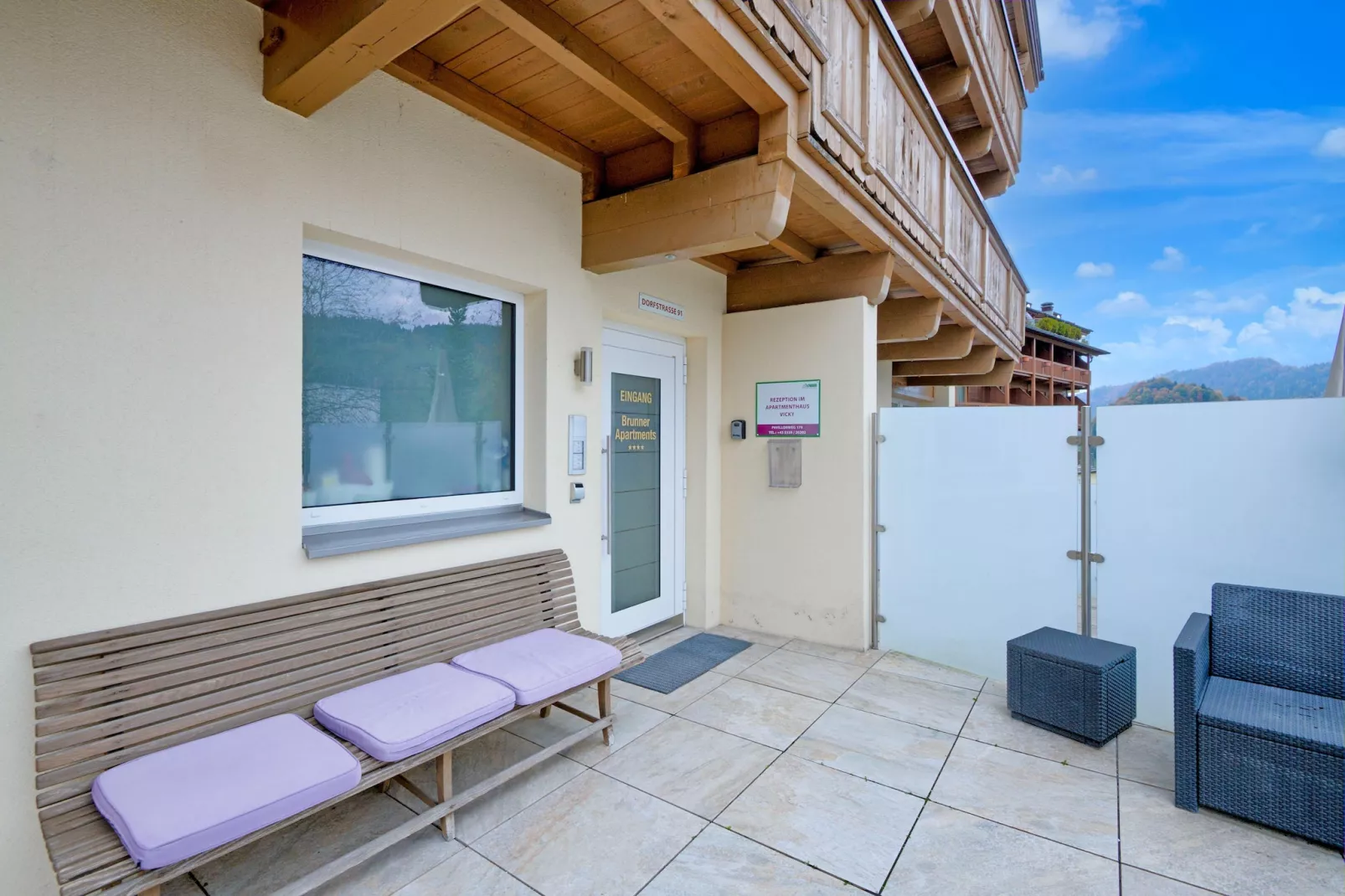 Brunner Apartment Top 5-Terrasse/Balkon