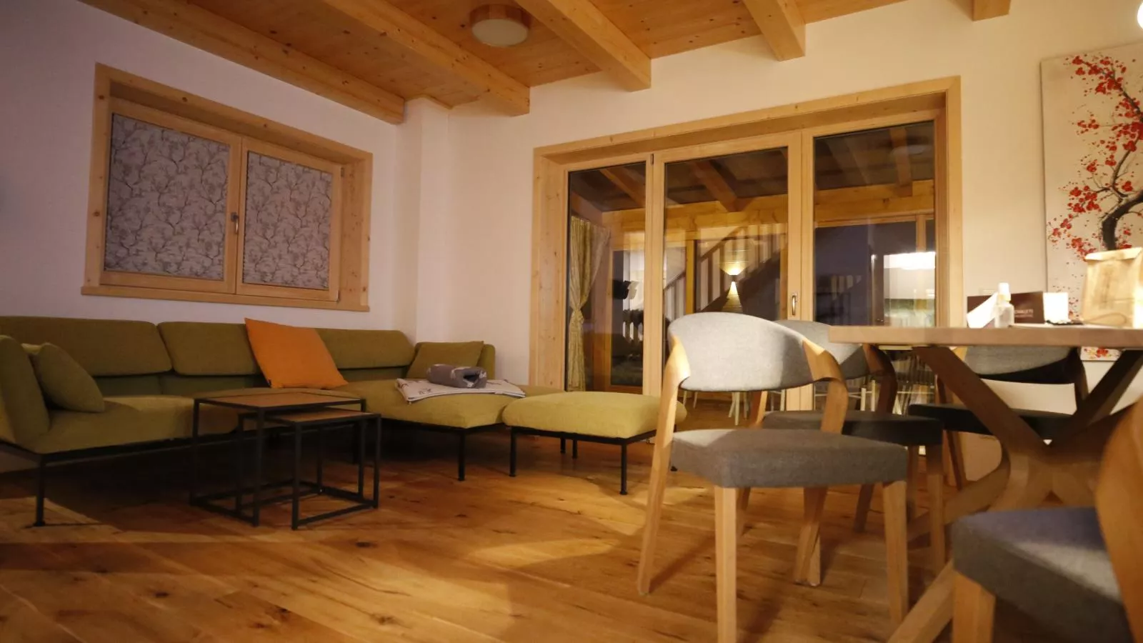 Designchalets Falkertsee-Living room