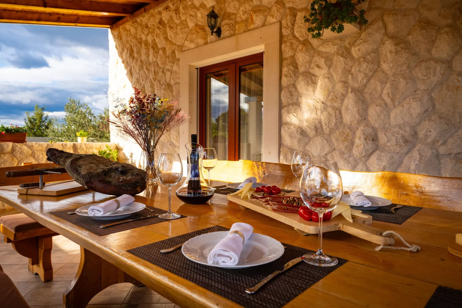 Villa Marijana-Terrasse/Balkon