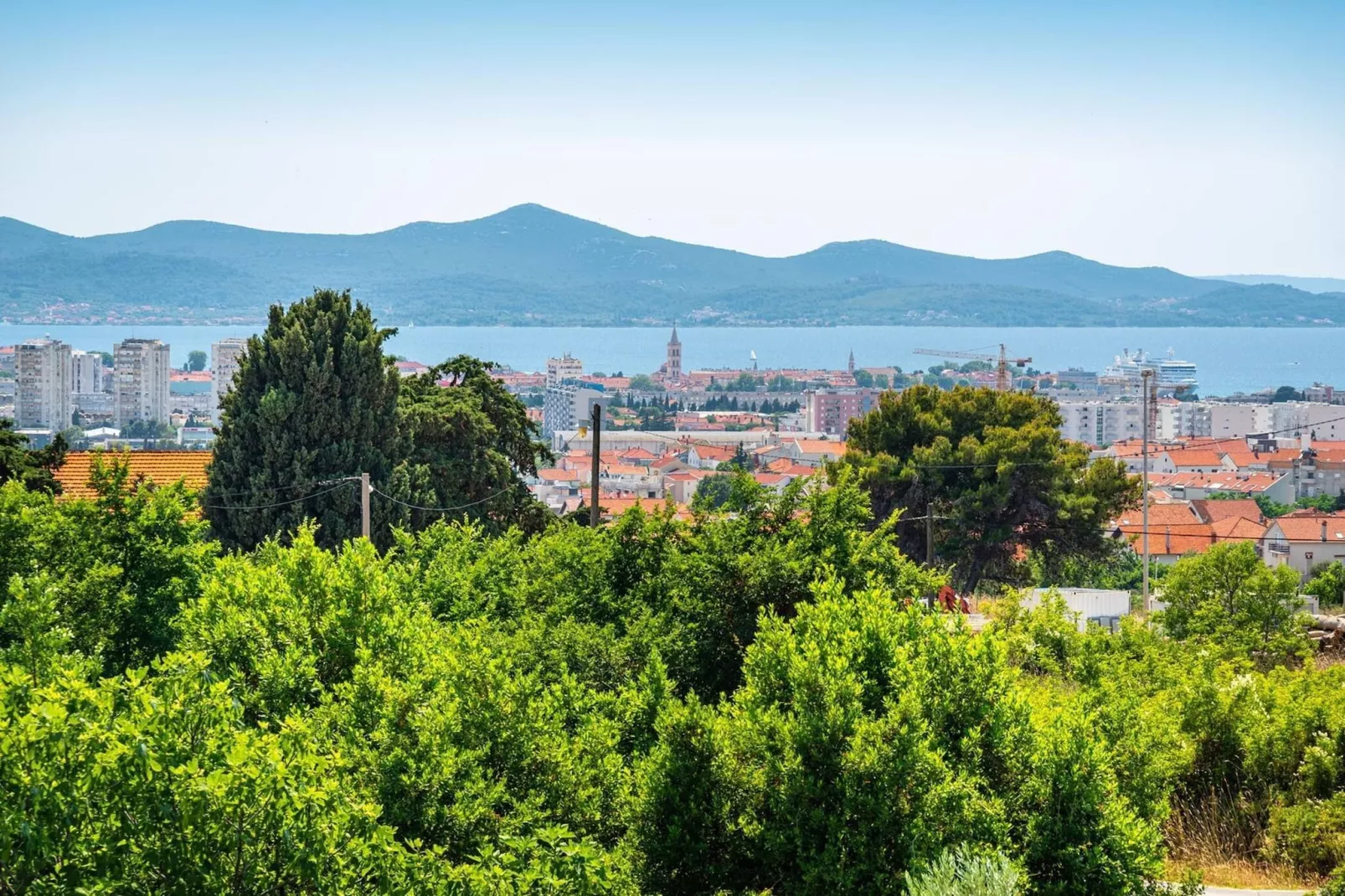 Sea view Villa Elia-Aussicht Sommer