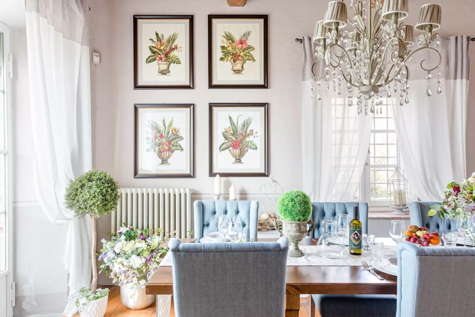 Villa Il Palagio-Dining room