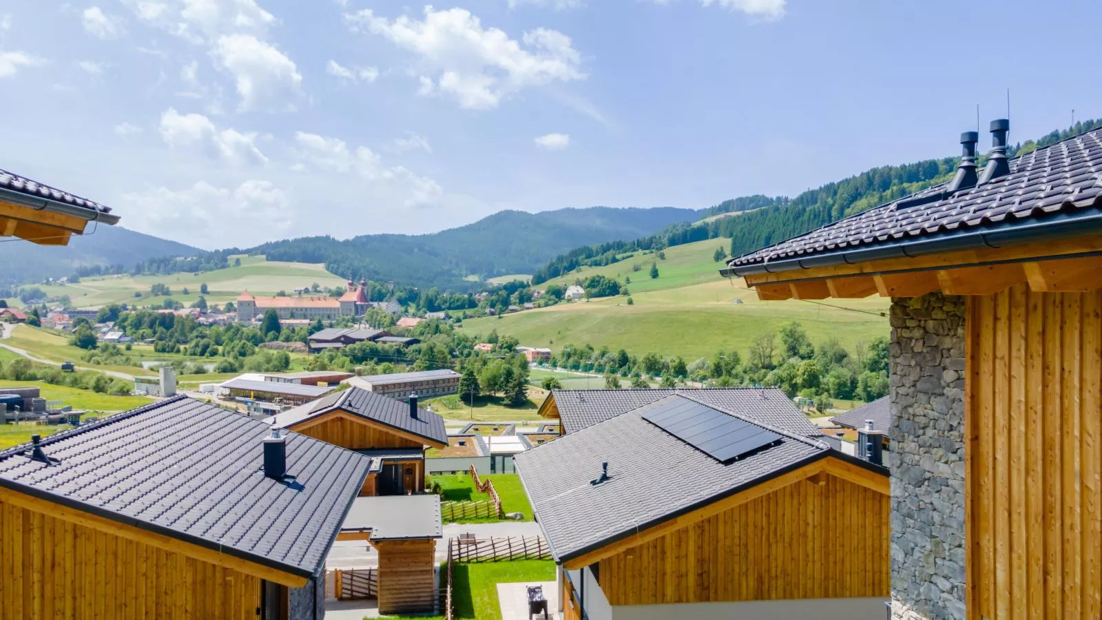 Grebenzen Lodge Starnberg 60A-View in summer