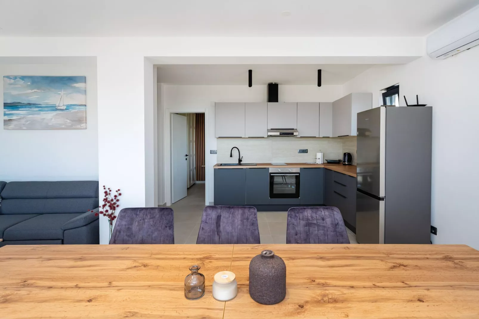 Sea view apartment LaMag-Cuisine