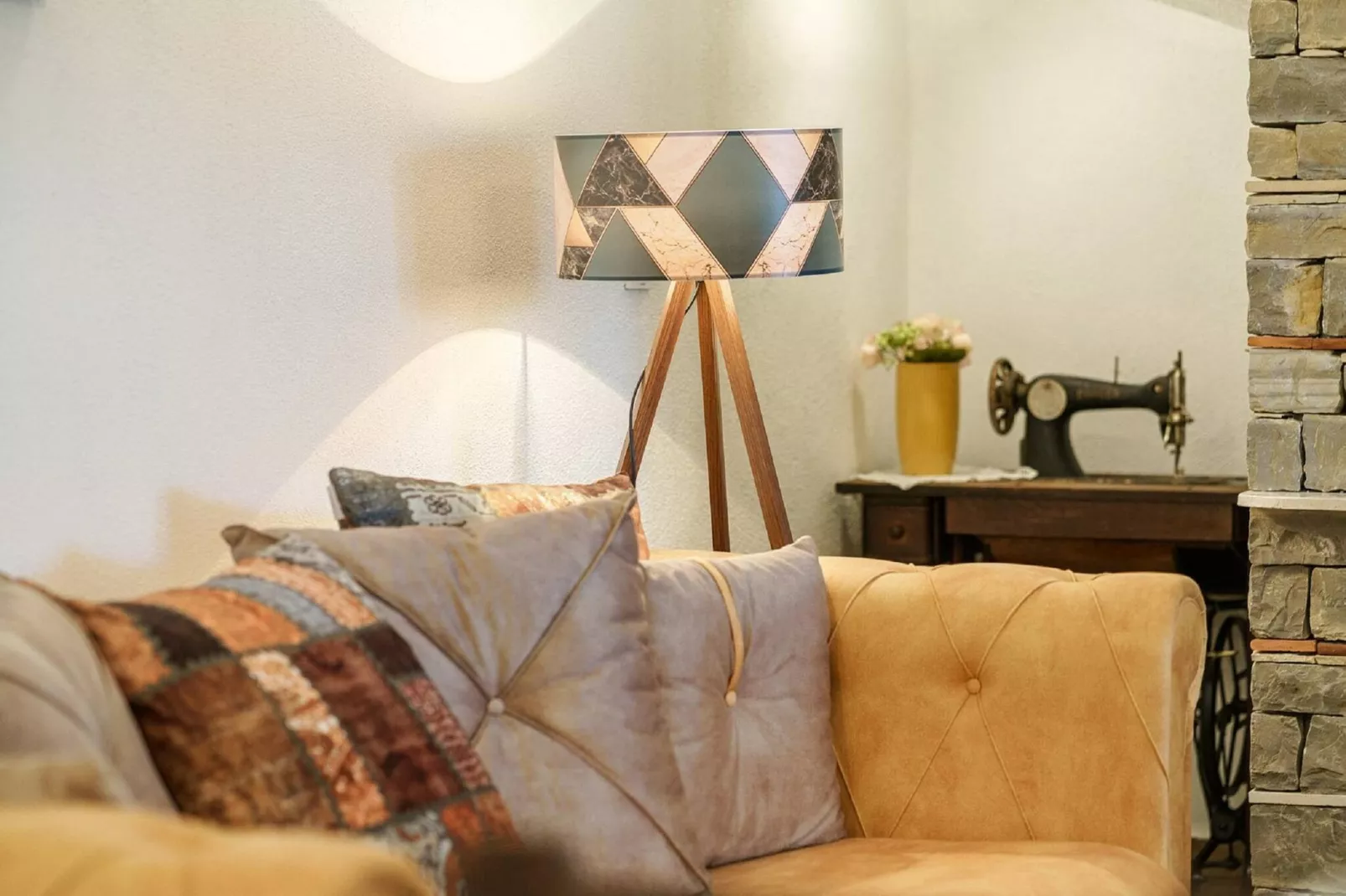 Authentic Villa Malou-Wohnzimmer