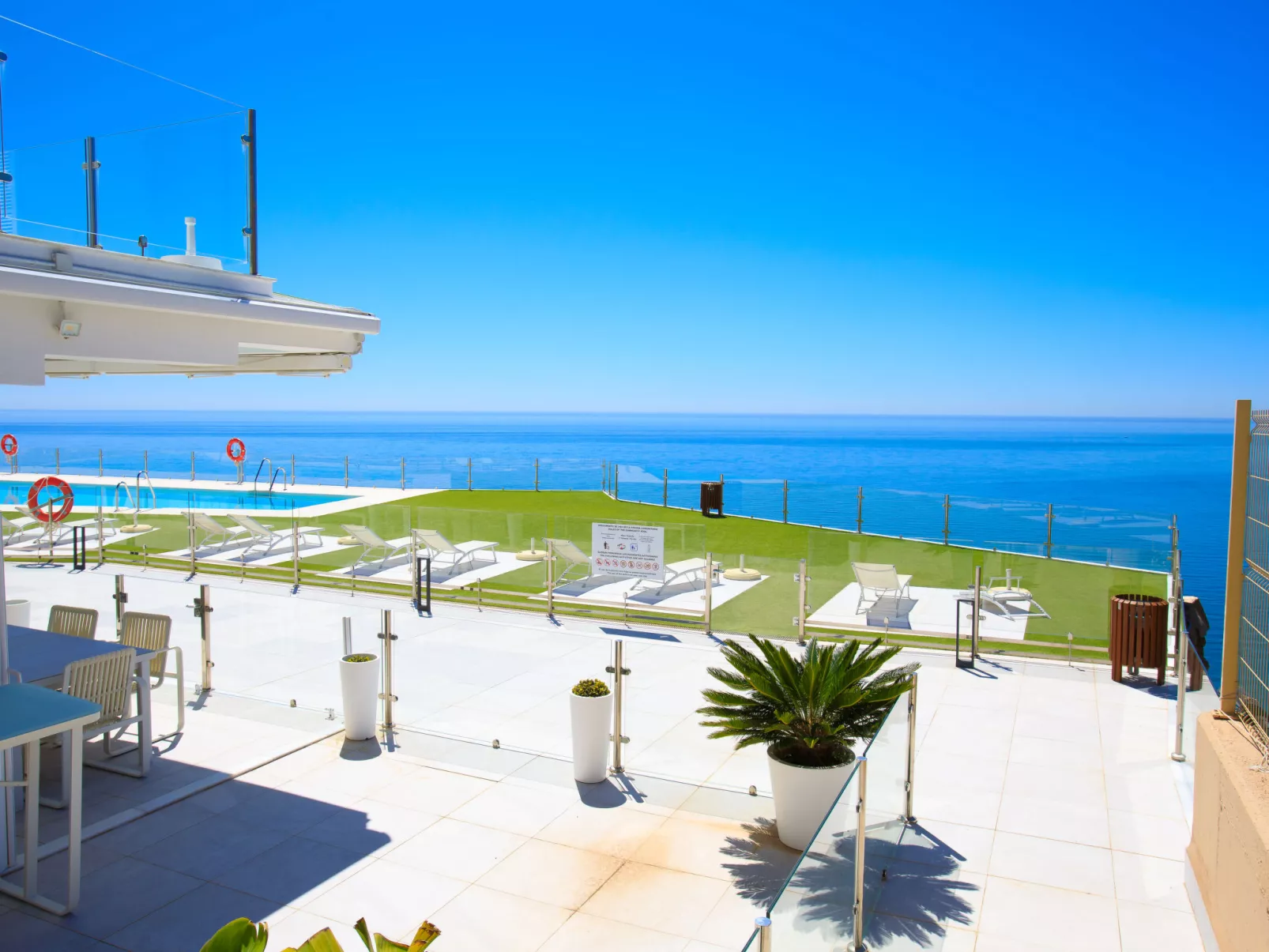 Ocean view sauna & Spa-Draußen