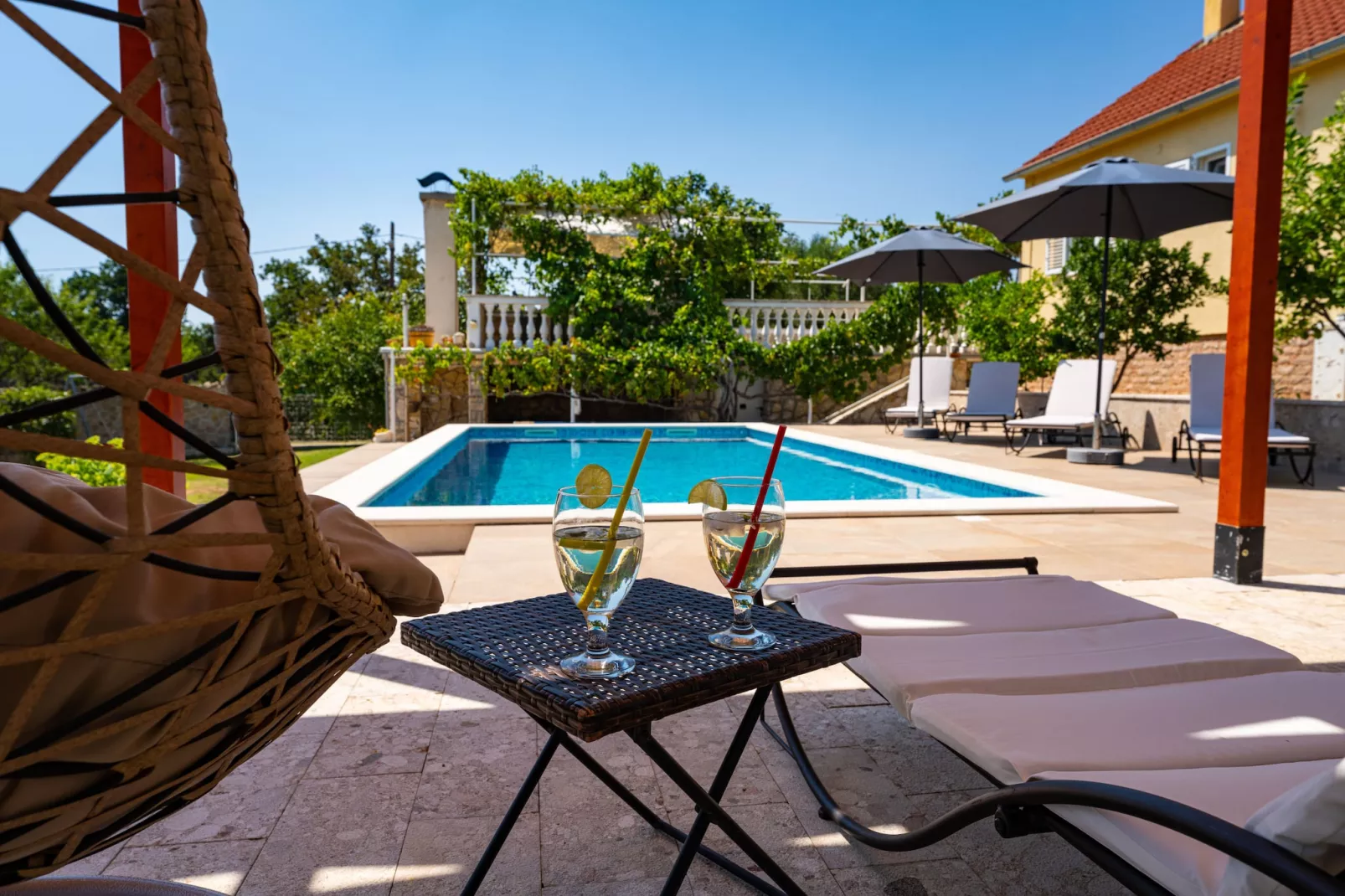 Villa Sucic with private pool-Ambiente