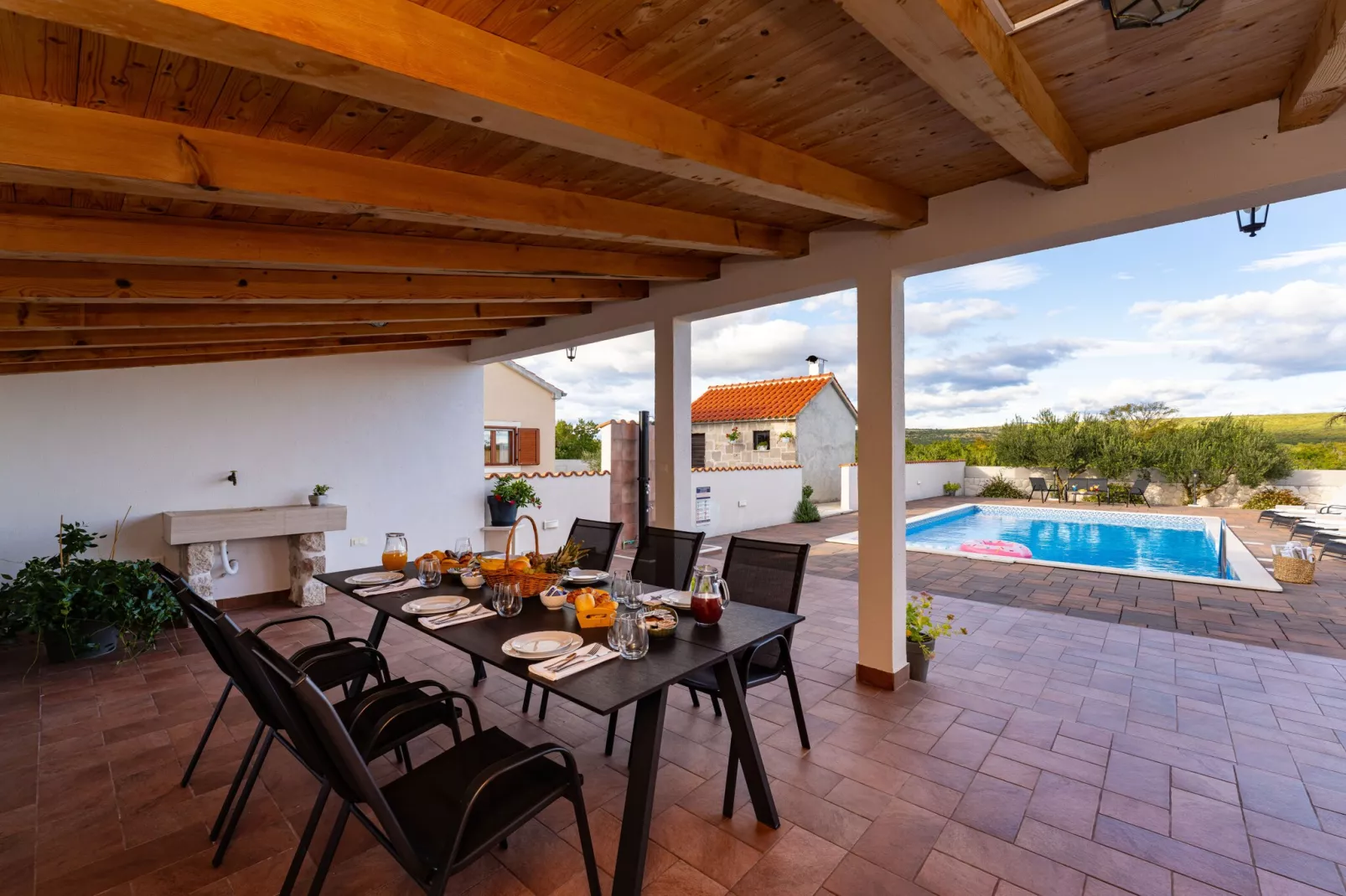 Villa Marijana-Terrasse/Balkon