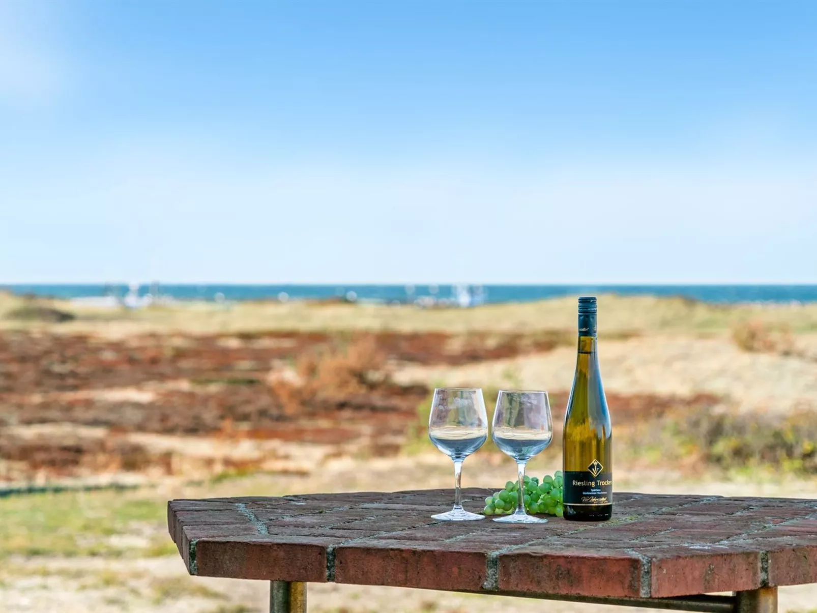 "Solvej" - 120m from the sea-Draußen