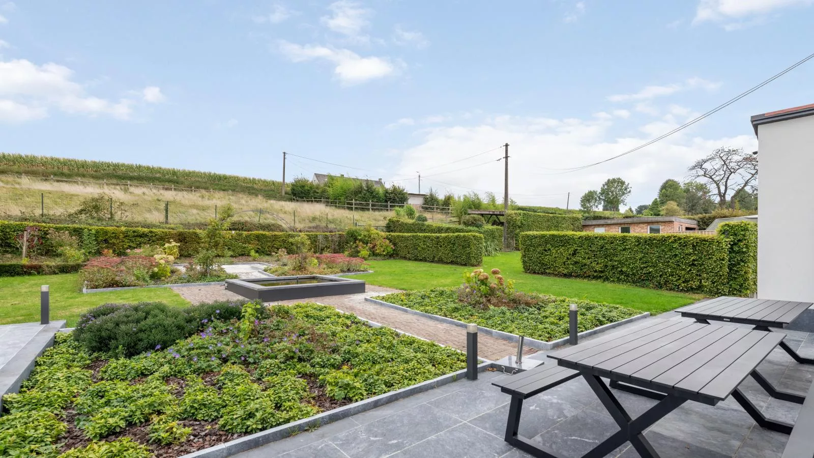 Landhuis Brakelbos-Garten Sommer