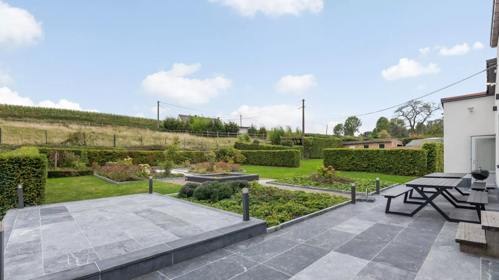 Landhuis Brakelbos-Garten Sommer