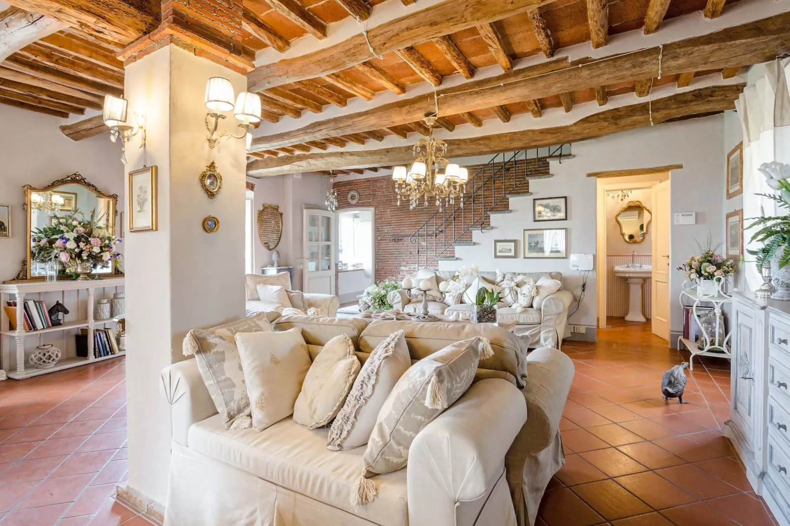 Villa Il Palagio-Living room
