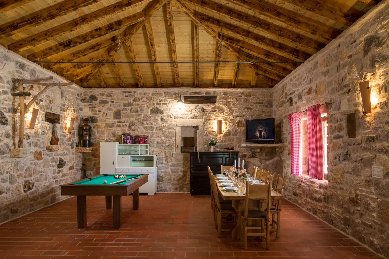 Villa Olea with private heated pool-équipements