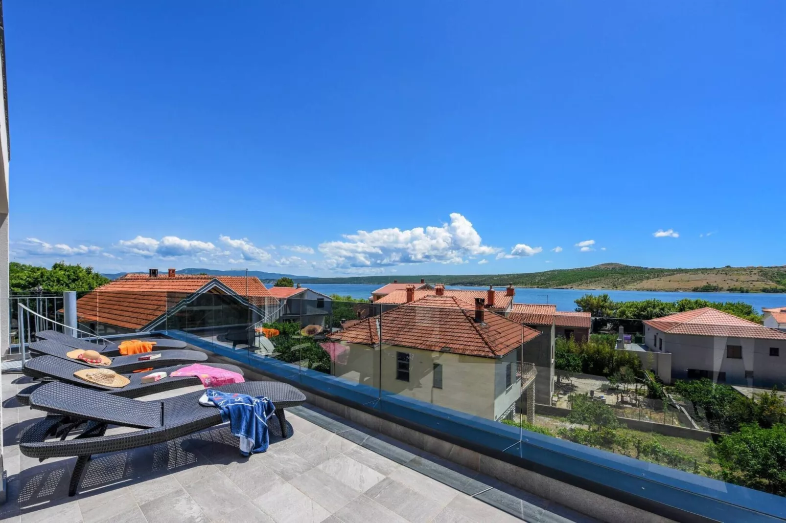 Sea view Villa Possedaria-Terrace balcony
