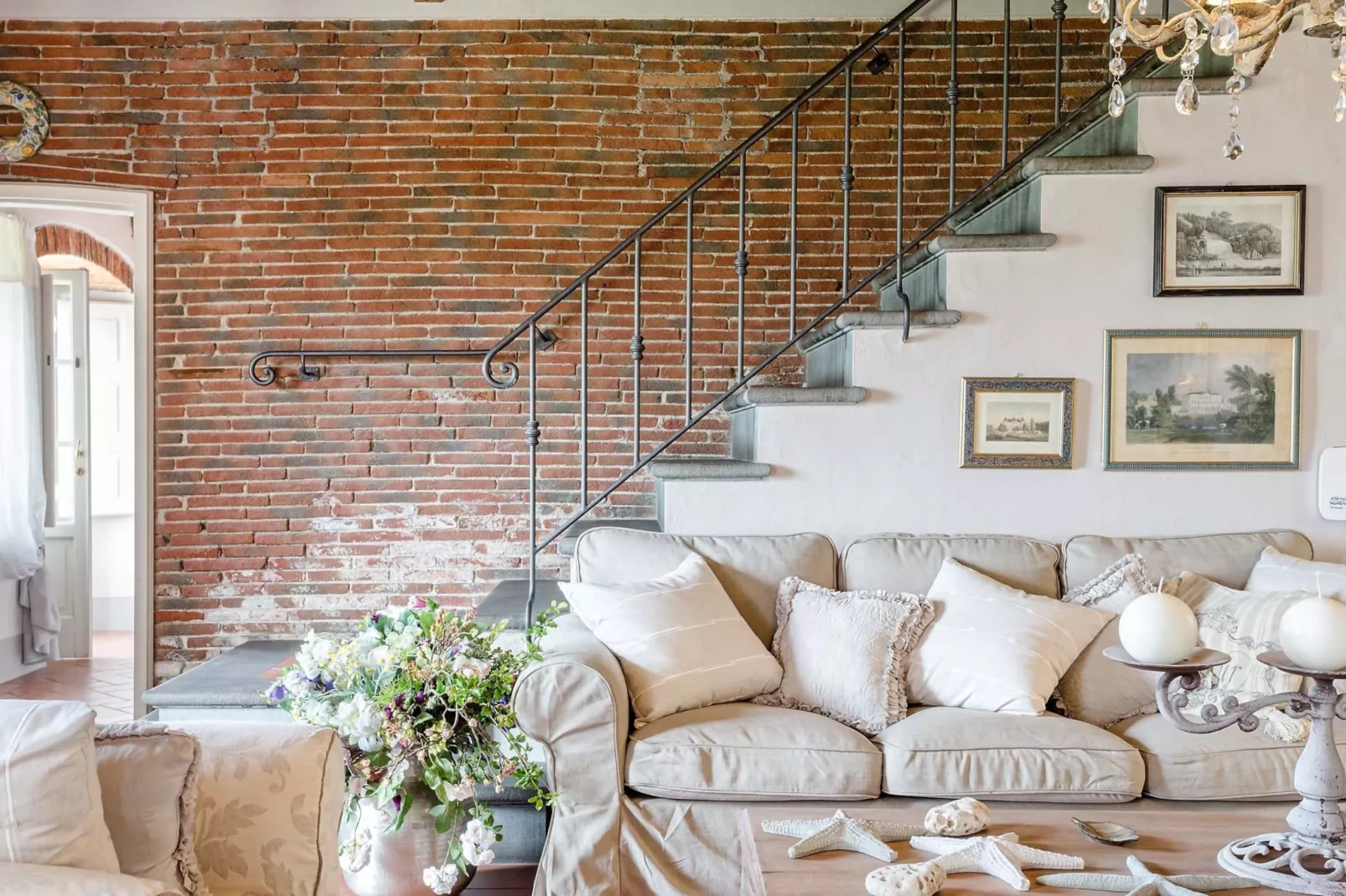 Villa Il Palagio-Living room