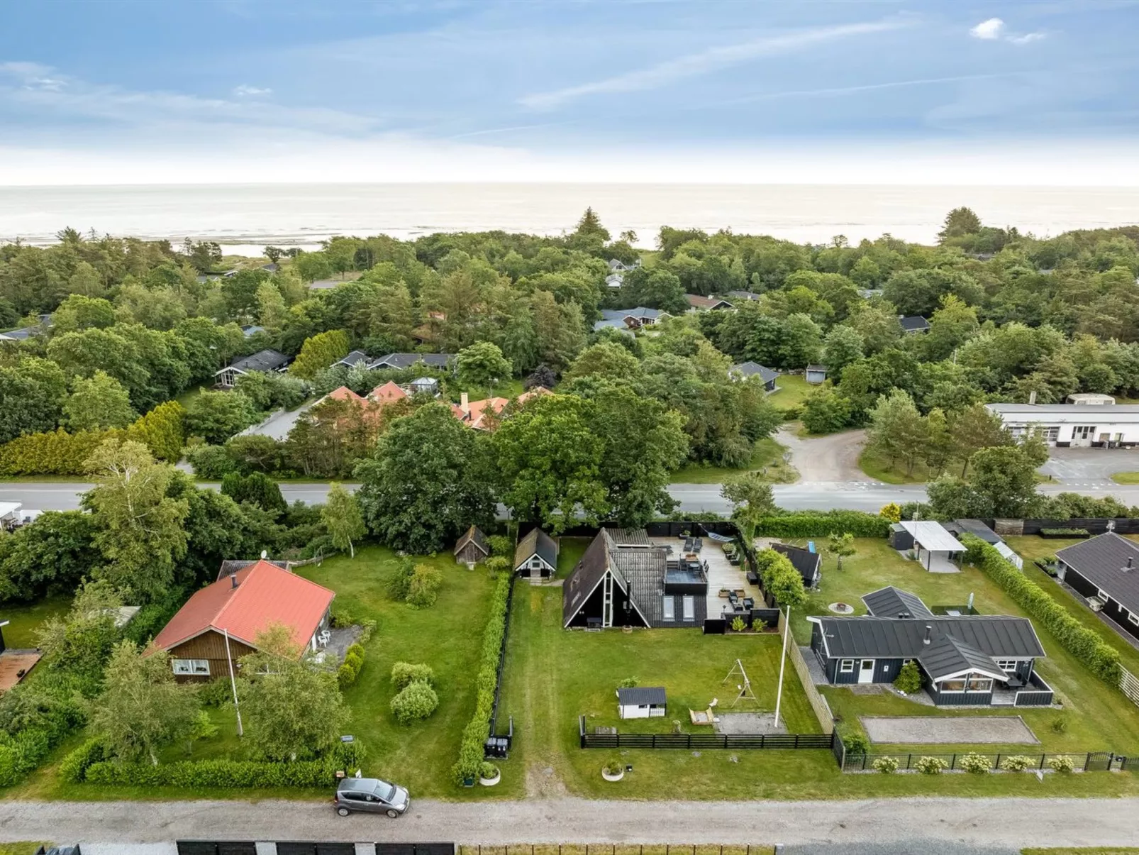 "Hunding" - 600m from the sea-Dehors