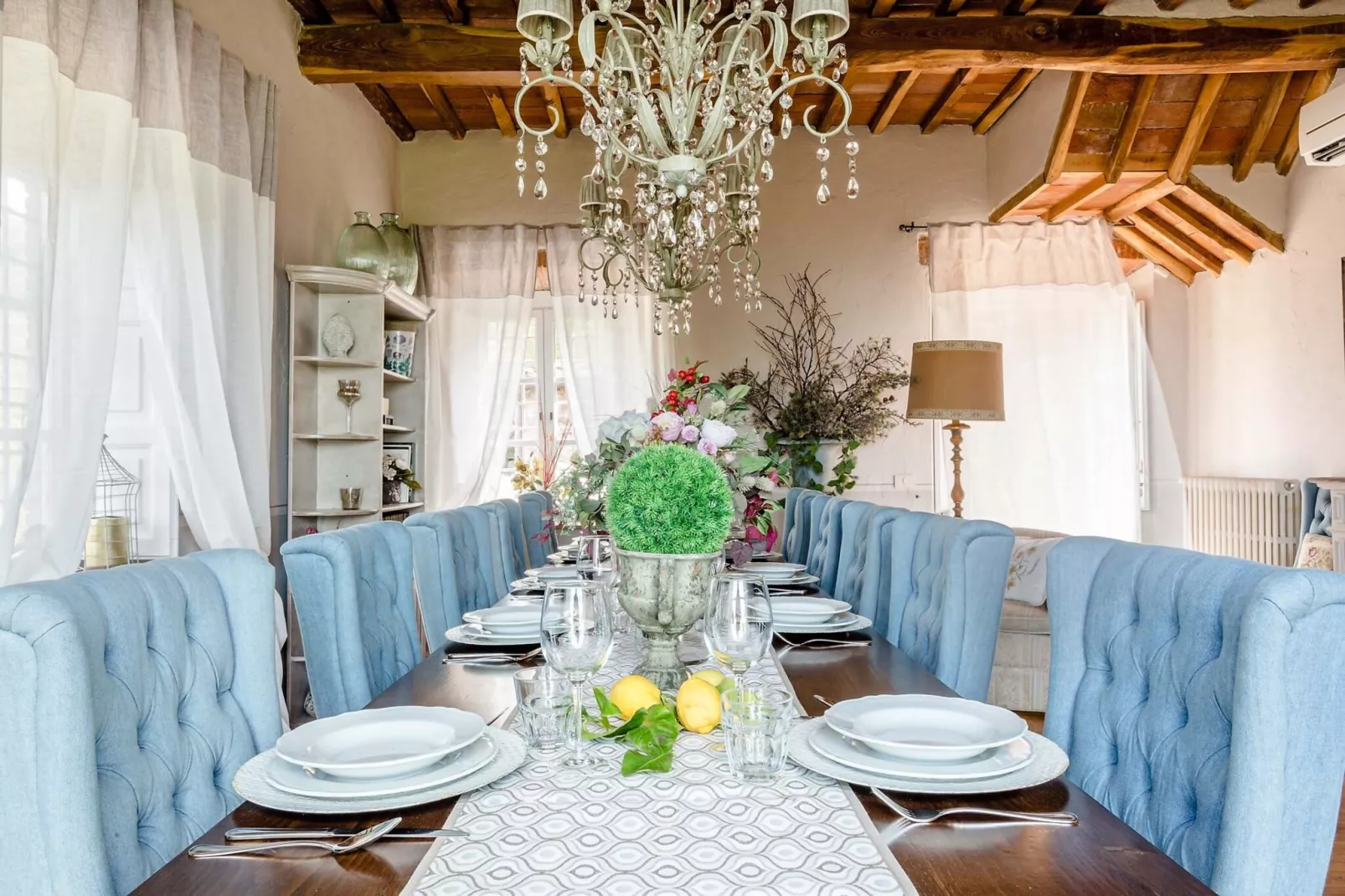 Villa Il Palagio-Dining room